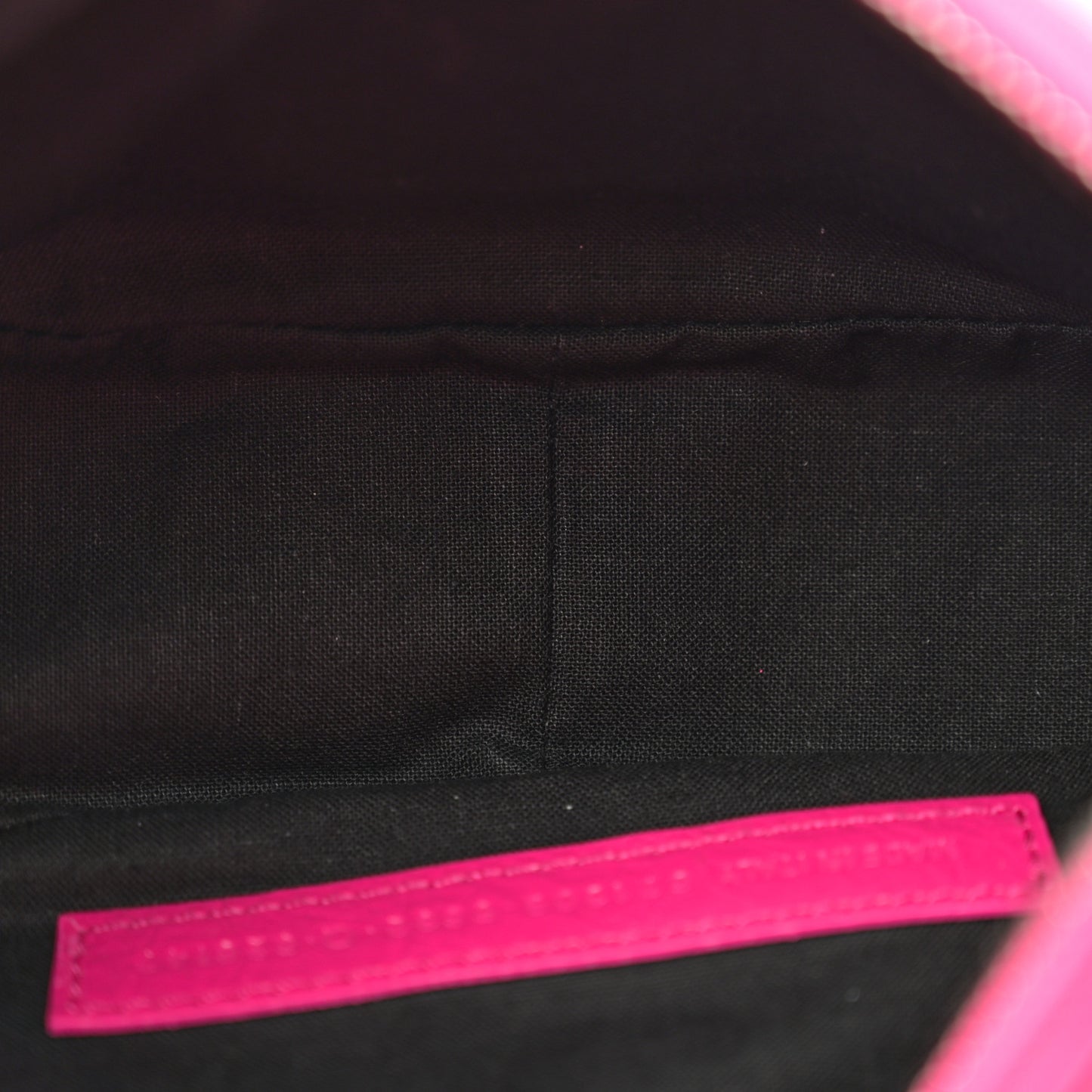 Agneau Arena Le Cagole Shoulder Bag XS Hot Pink