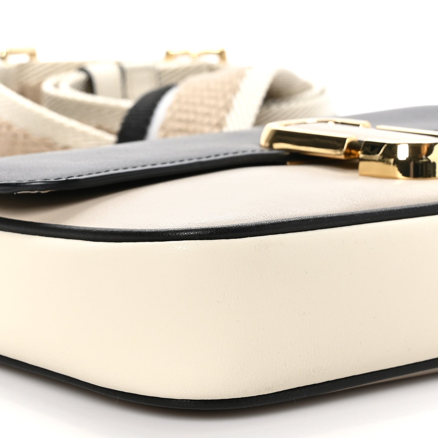 Calfskin The J Marc Shoulder Bag Greige Multicolor