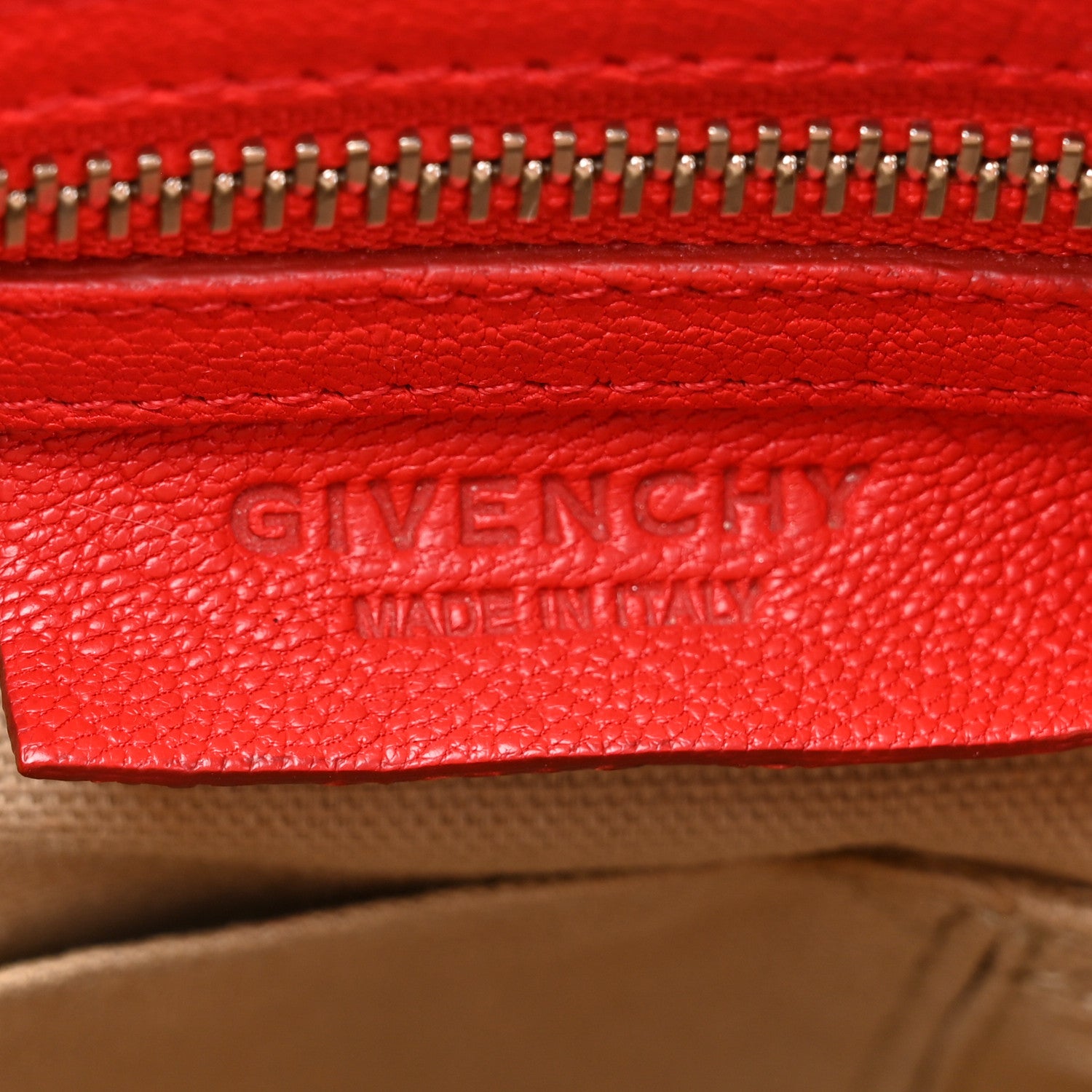 Givenchy Sugar Goatskin Medium Pandora Red 7 of 16