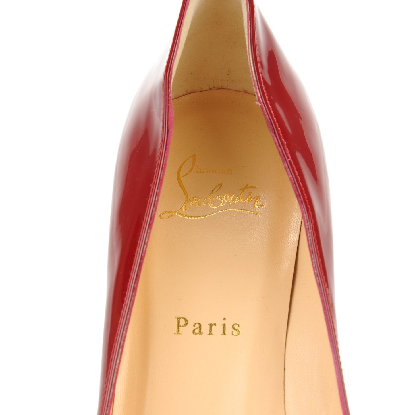 Patent Pigalle Plato 100 Pumps 40 Carmine
