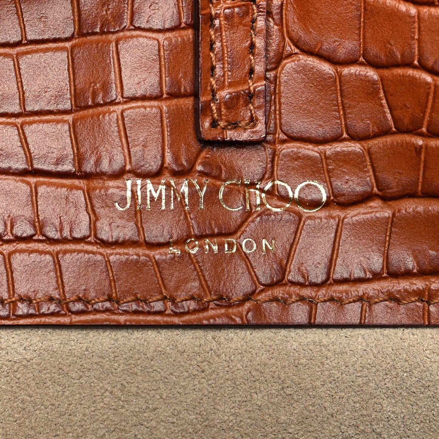 Lamé Raffia Crocodile Embossed Trim Varenne Tote Natural Cuoio