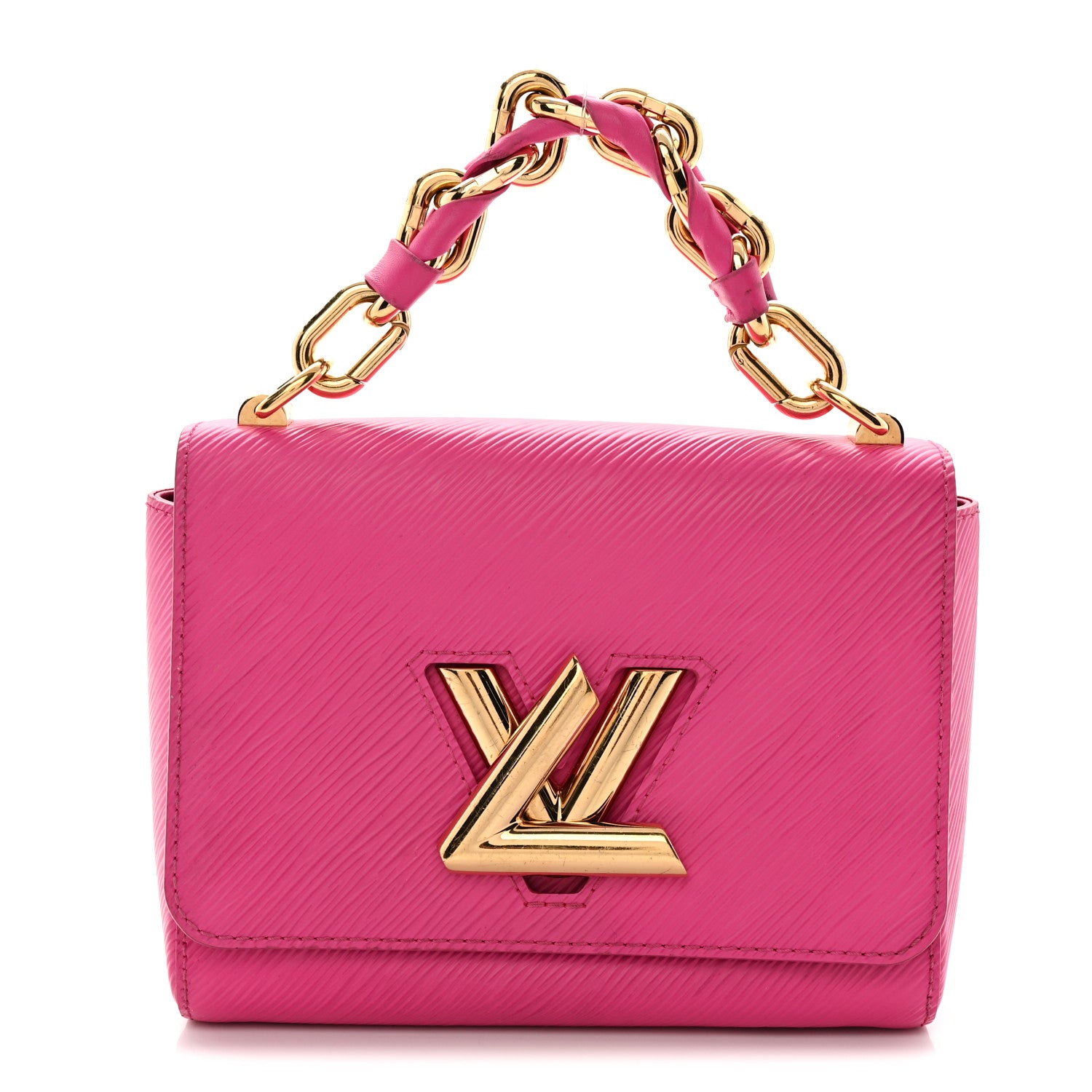 Louis Vuitton Epi Twist Braided Chain Shoulder Bag PM Rose Miami