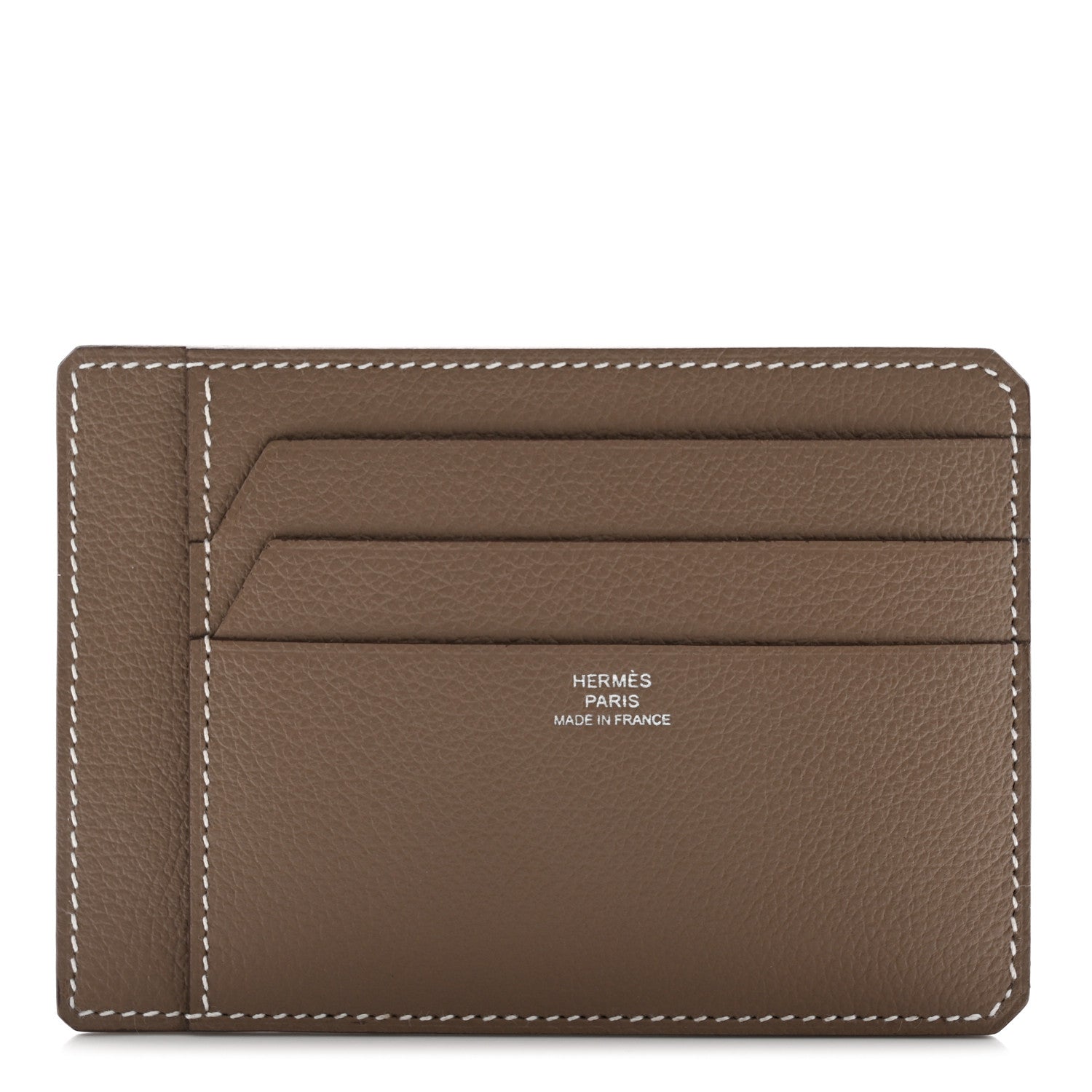 Hermes Evercolor City 8CC Card Holder Etoupe 1324042 – FASHIONPHILE