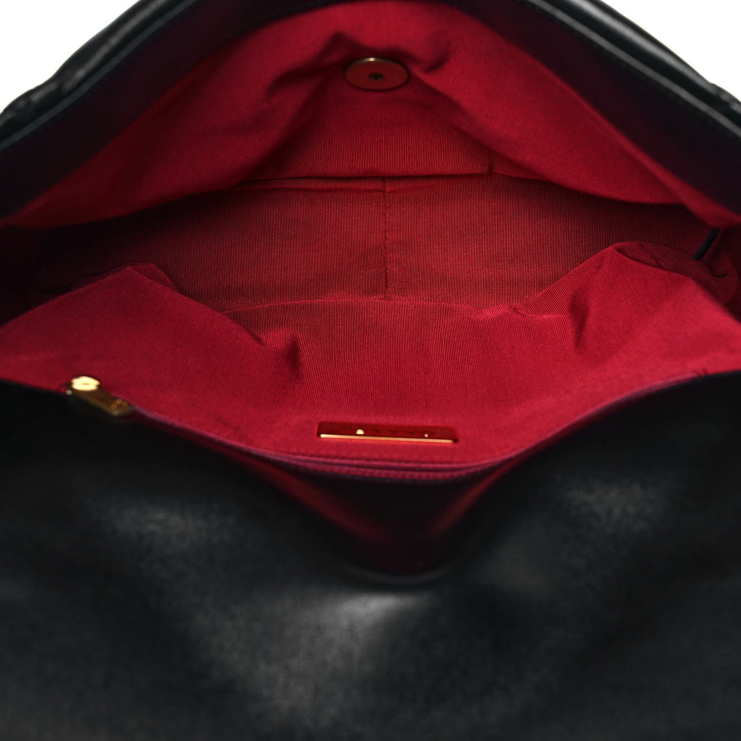 Lambskin Quilted Large Chanel 19 Flap Black