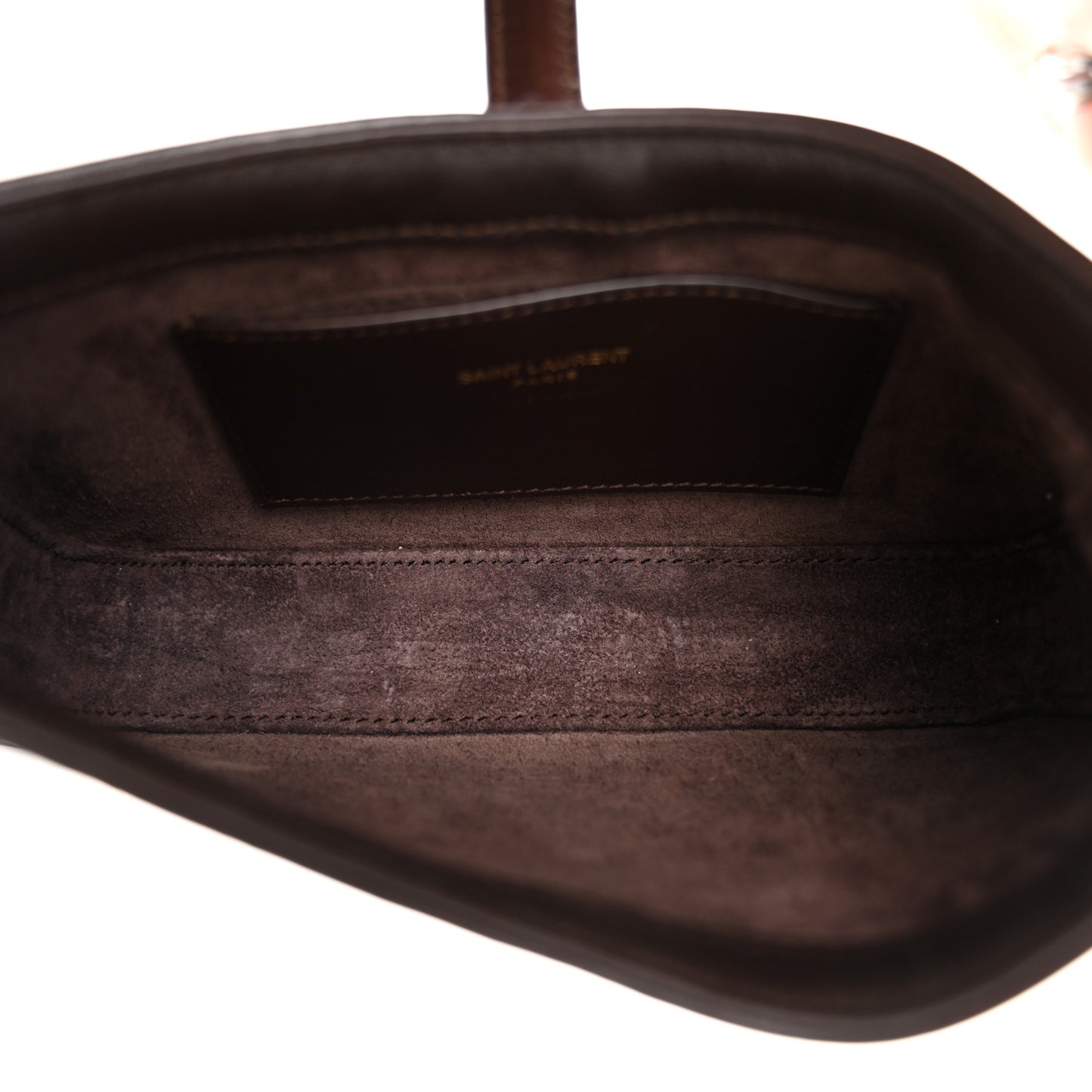 Patent Calfskin Le 5 A 7 Mini Hobo Spicy Chocolate