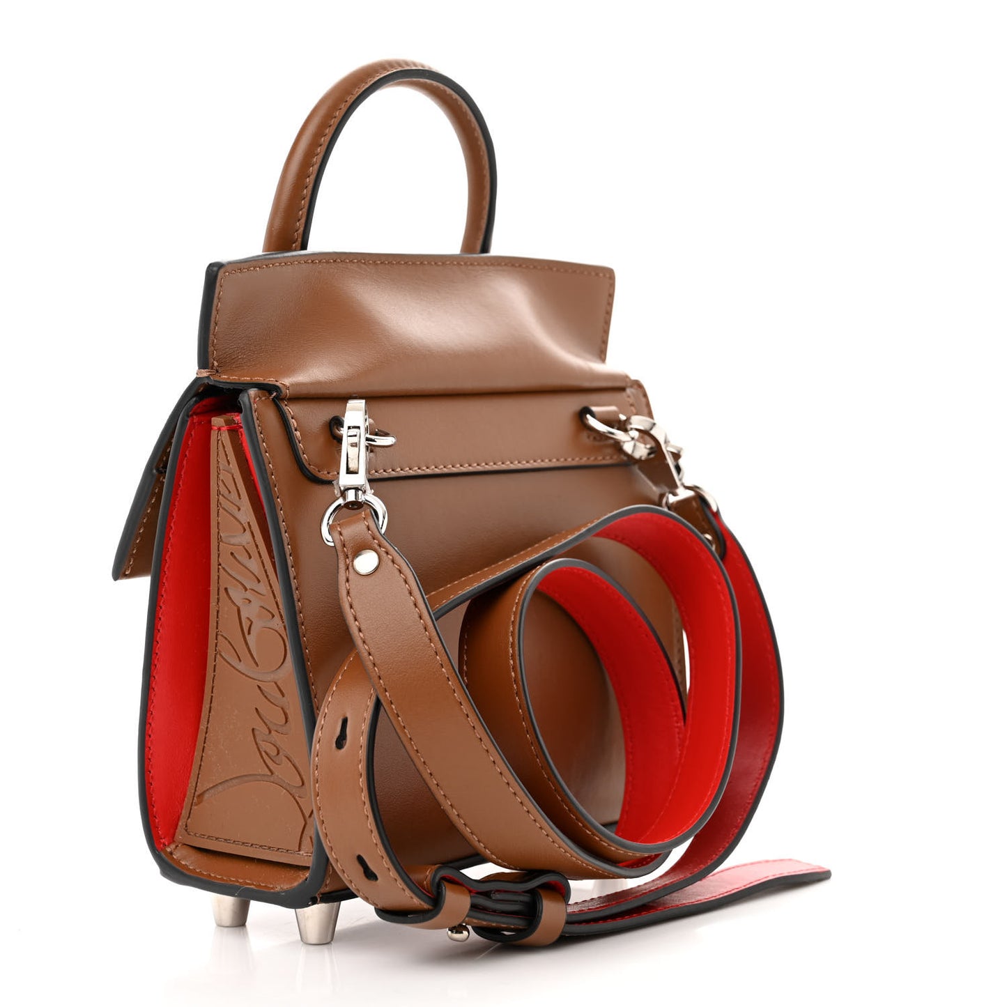 Calfskin Paloma Mini Empire Tote Cuoio