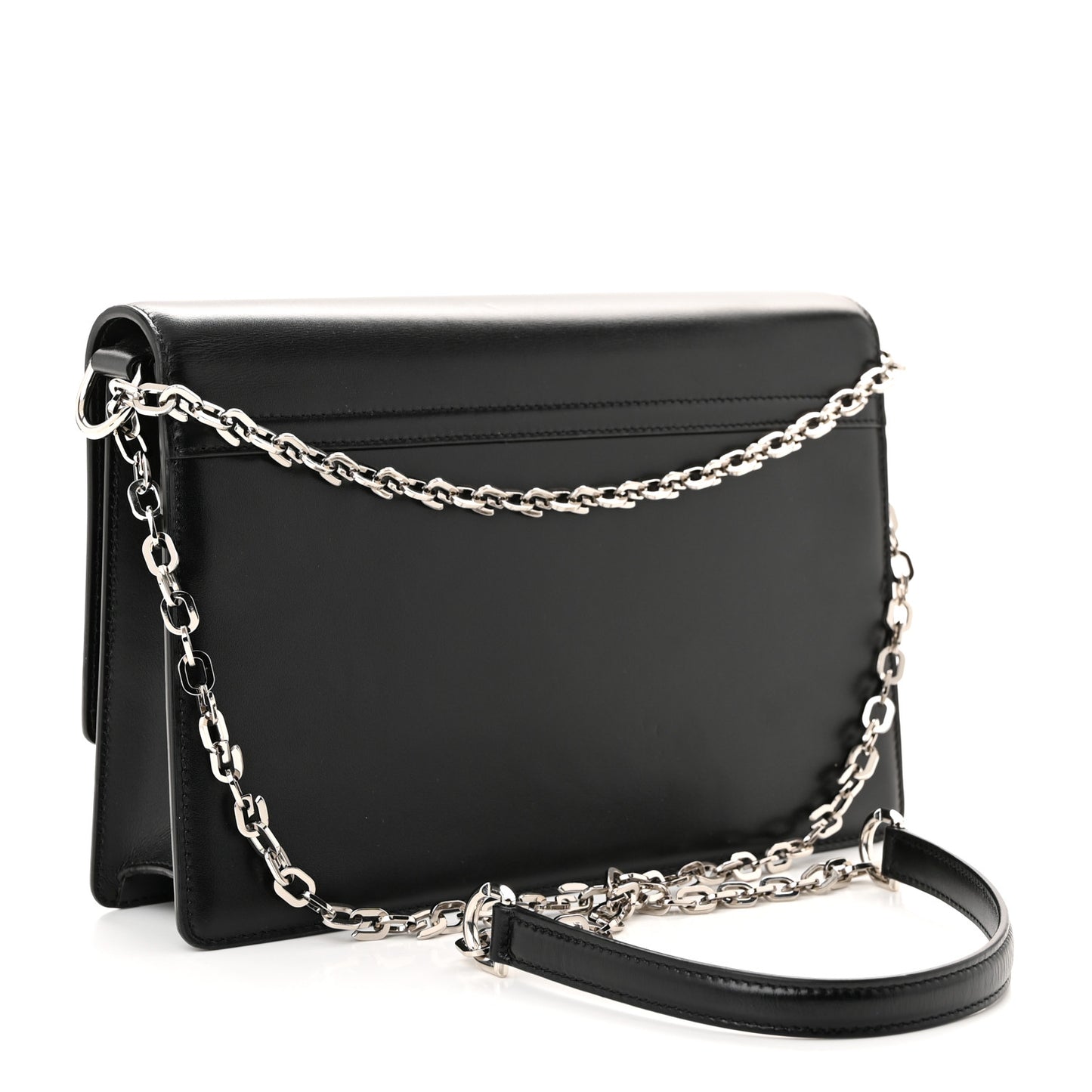 Box Calfskin Medium 4G Chain Shoulder Bag Black