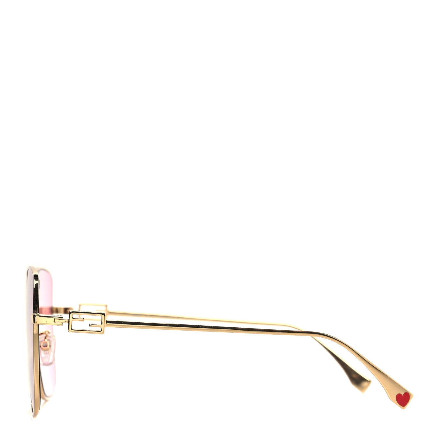 Fendi Metal Fendi Forever Sunglasses FE40013U Gold Pink 12 of 18