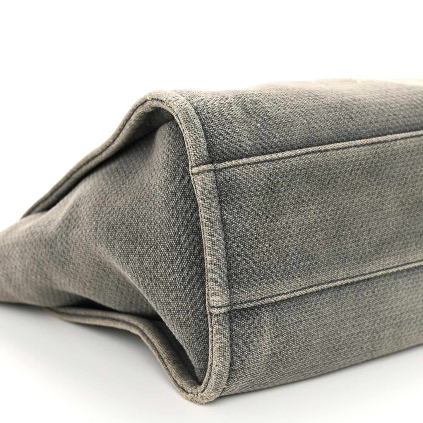 Canvas Small Deauville Tote Grey