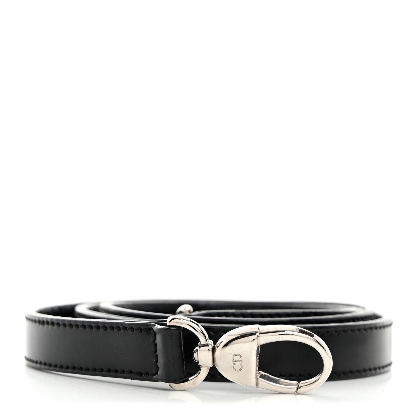Lambskin Lady Dior Shoulder Strap Black