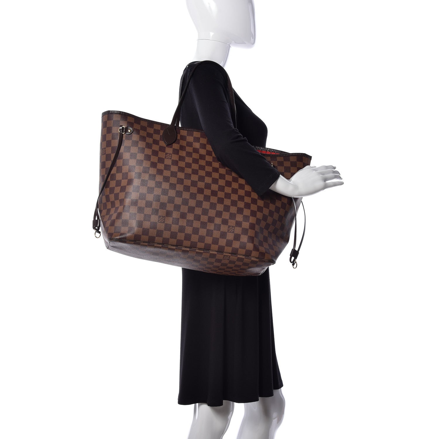 Louis Vuitton Damier Ebene Neo Neverfull GM 2 of 8