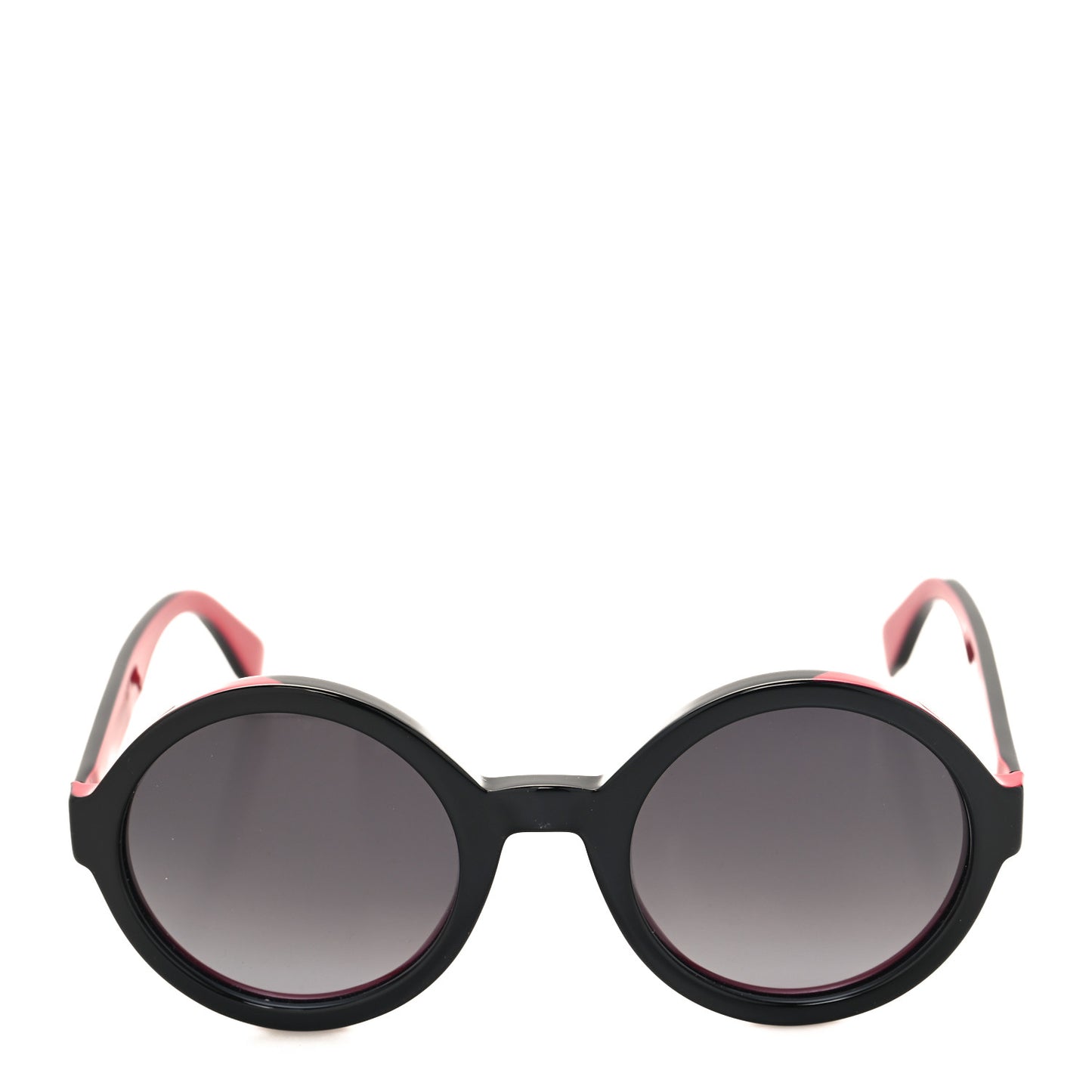 Round Sunglasses FF0120/S Black Red