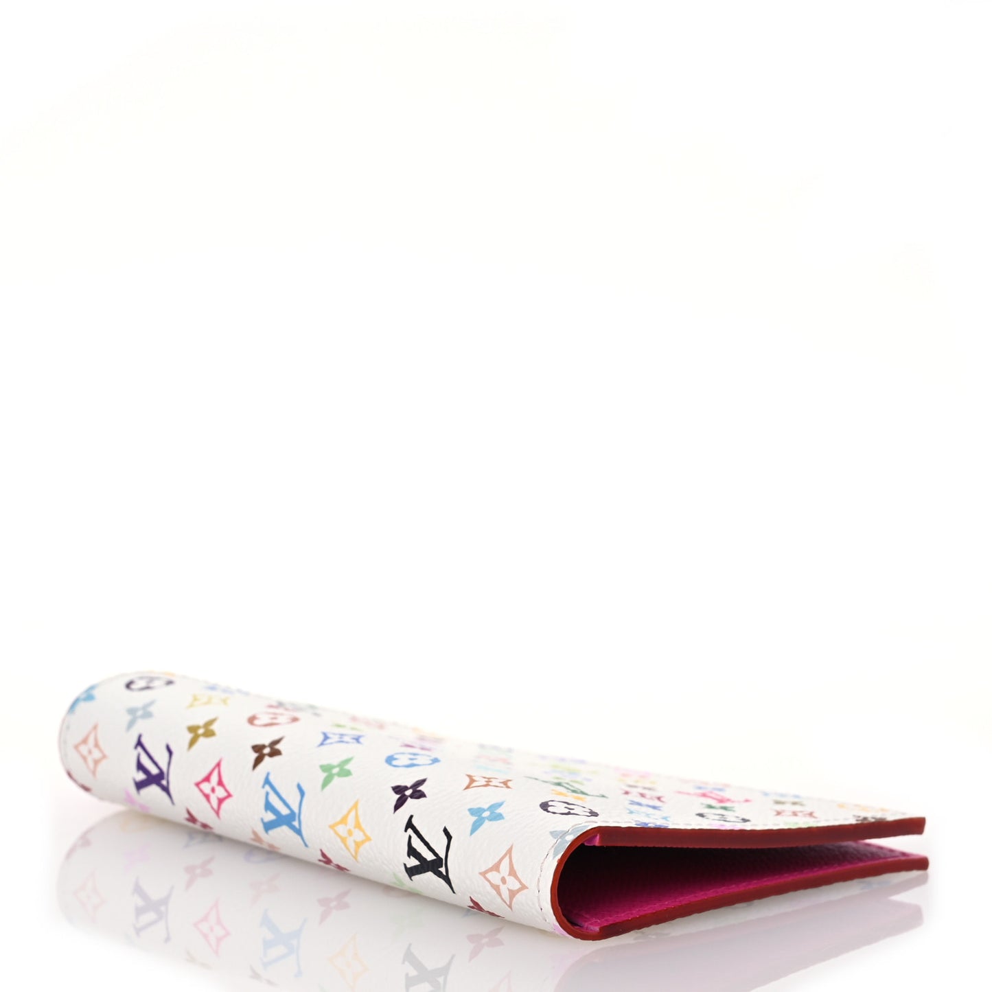 LV X TM Monogram Multicolor Passport Cover White