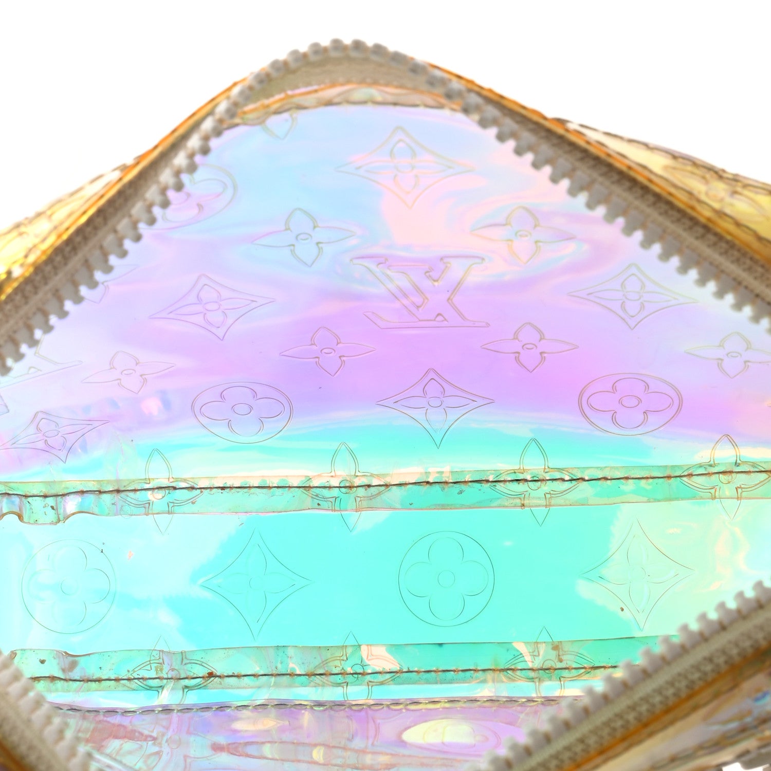 Louis Vuitton PVC Monogram Pochette Volga Iridescent Prism 5 of 8