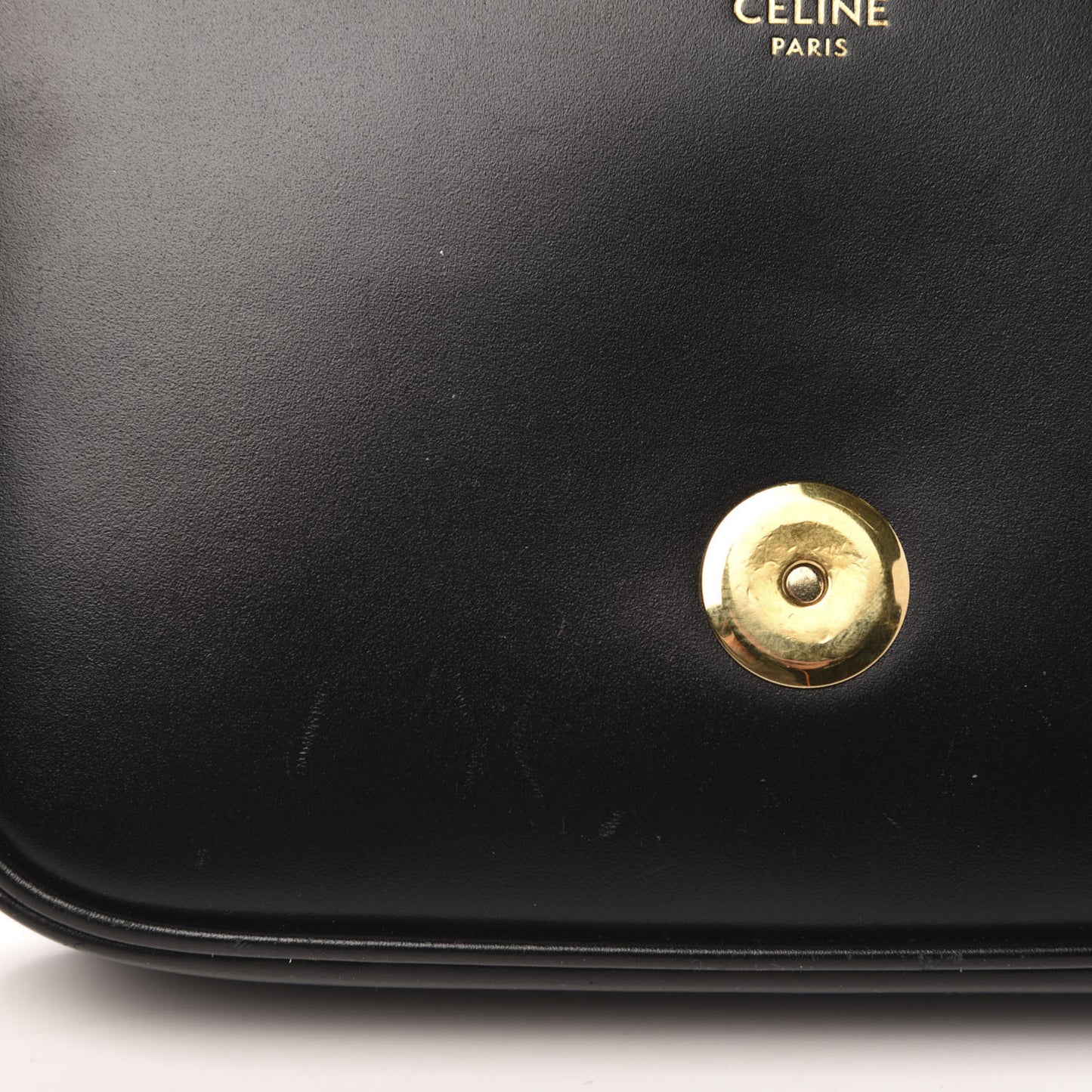 Smooth Calfskin Tassel Belt Bag Black
