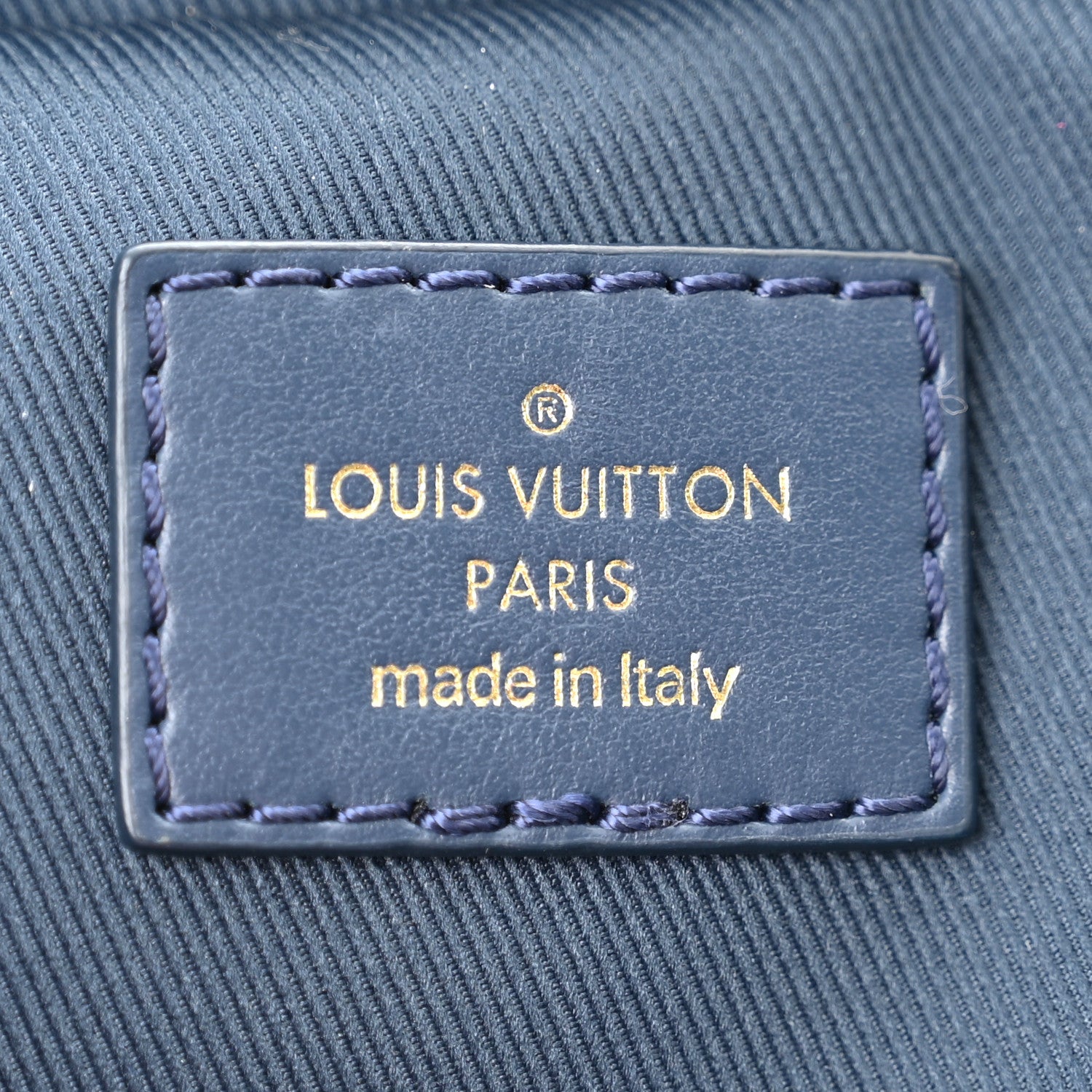 Louis Vuitton Denim Monogram Outdoor Bumbag Navy 6 of 10