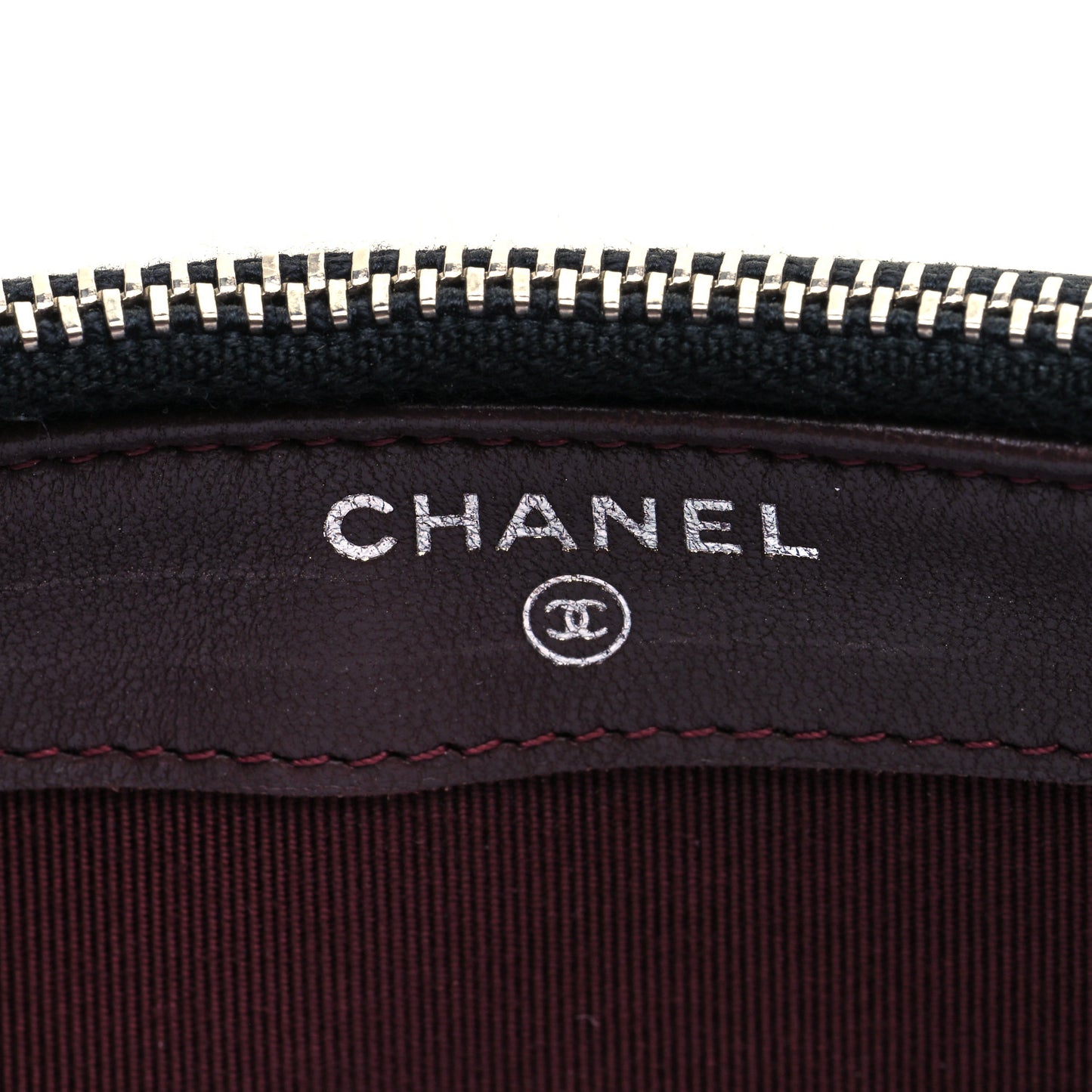 Lambskin Quilted Small Clutch With Chain Black
