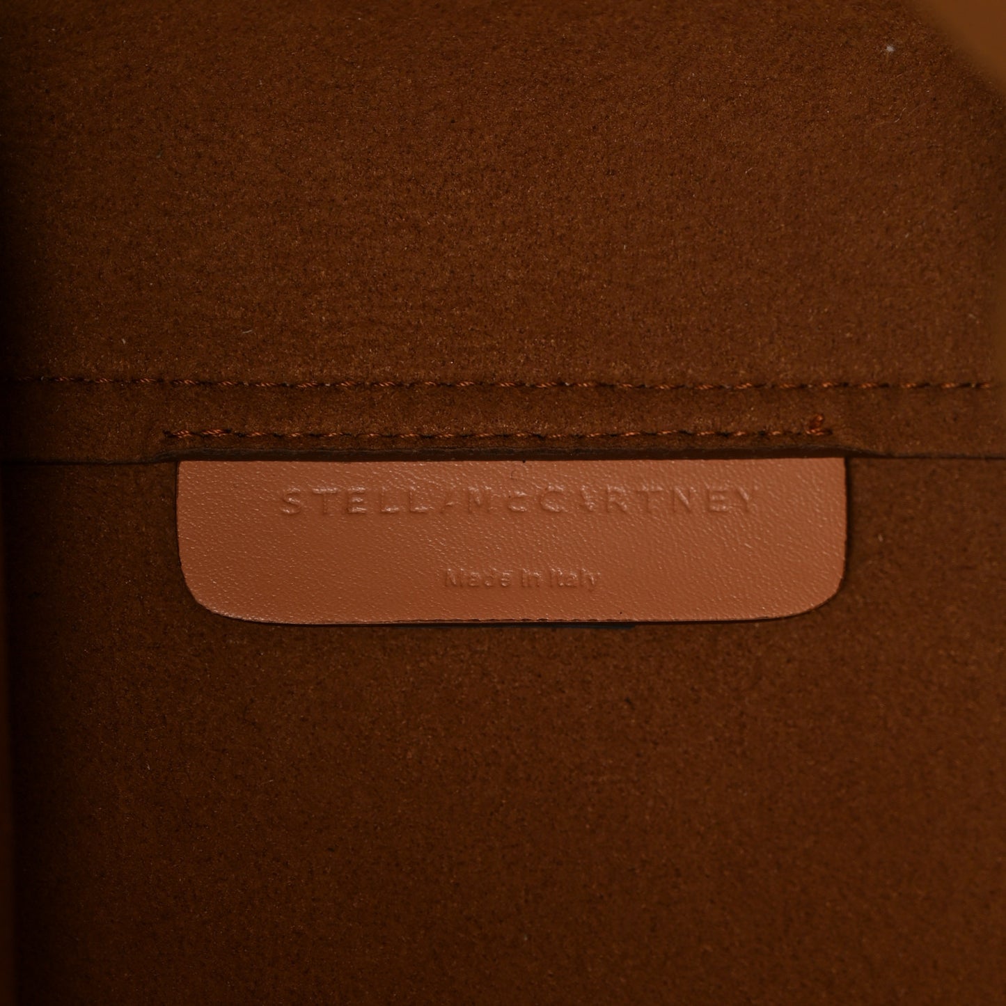 Eco Alter Nappa East West Perforated Tote Camel