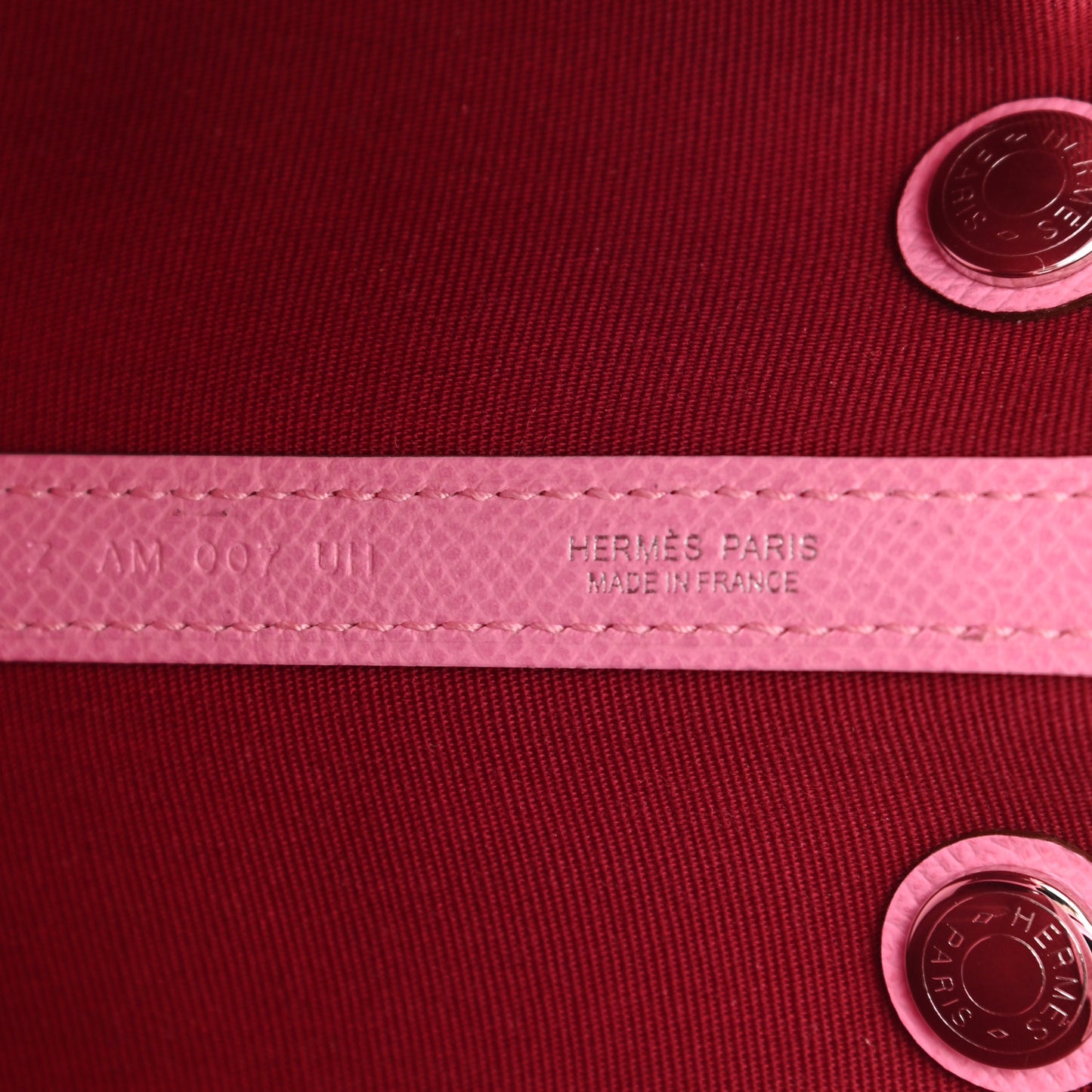Toile Epsom Verso Garden Party 30 TPM Bubblegum Rubis