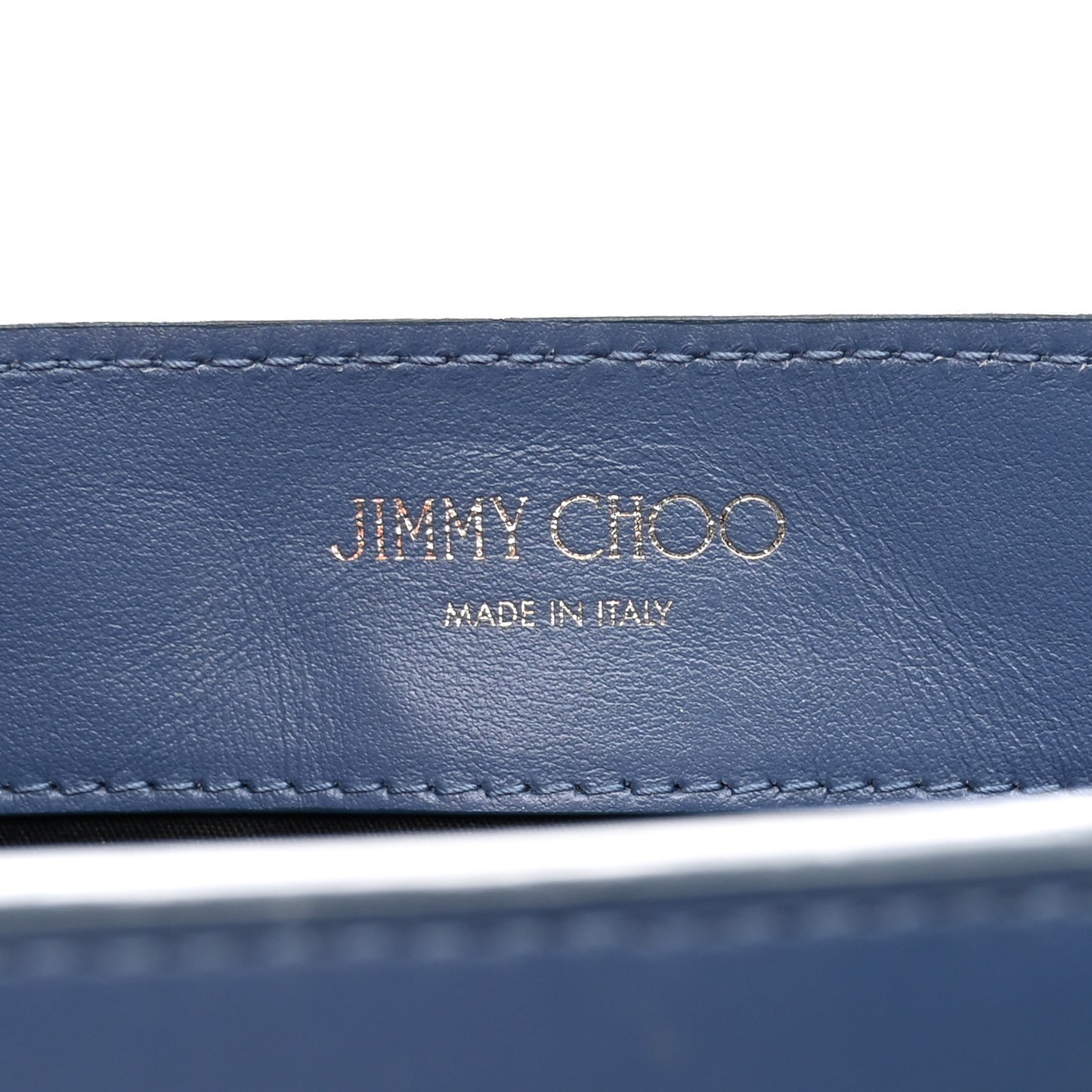 Calfskin Small Lockett Tote Jeans