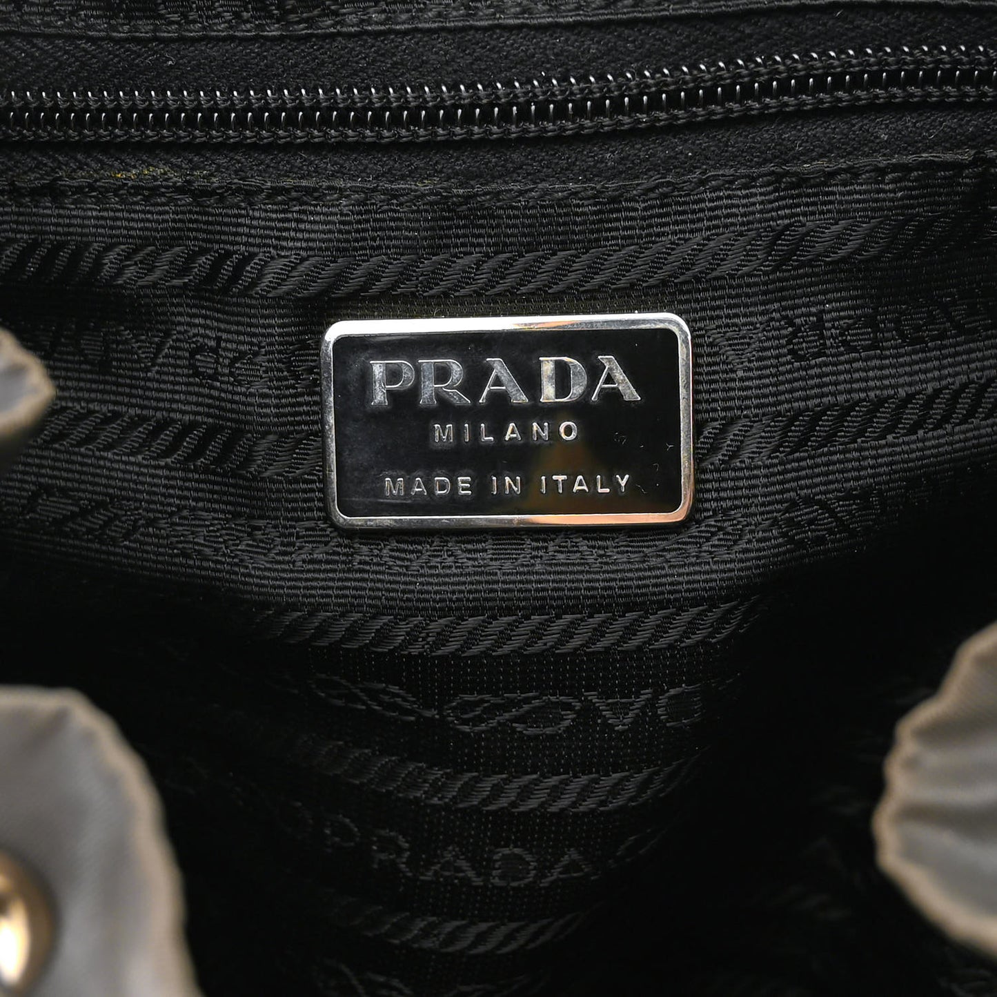 Nylon Vela Small Backpack Anthracite