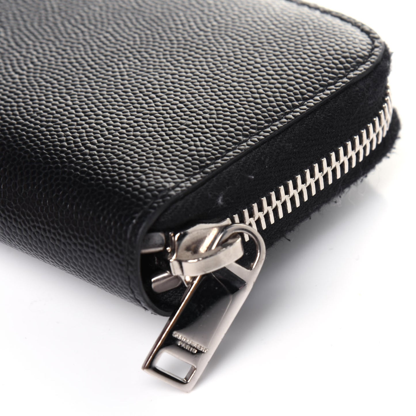 Grain De Poudre Zip Around Card Holder Black