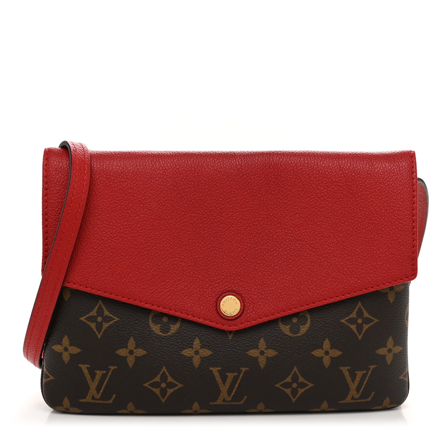 Monogram Twice Pochette Cherry