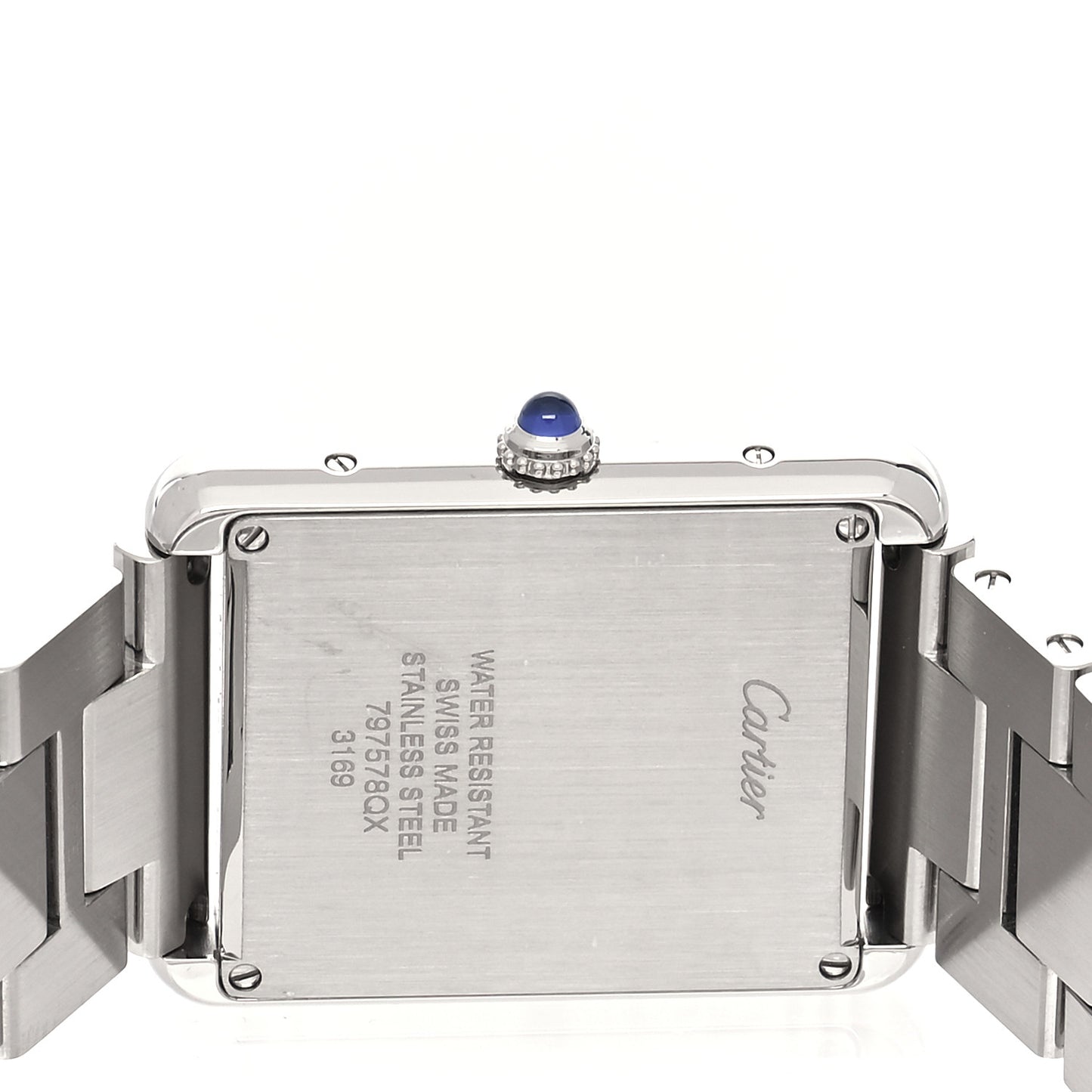 Stainless Steel 27mm Tank Solo Quartz Watch
