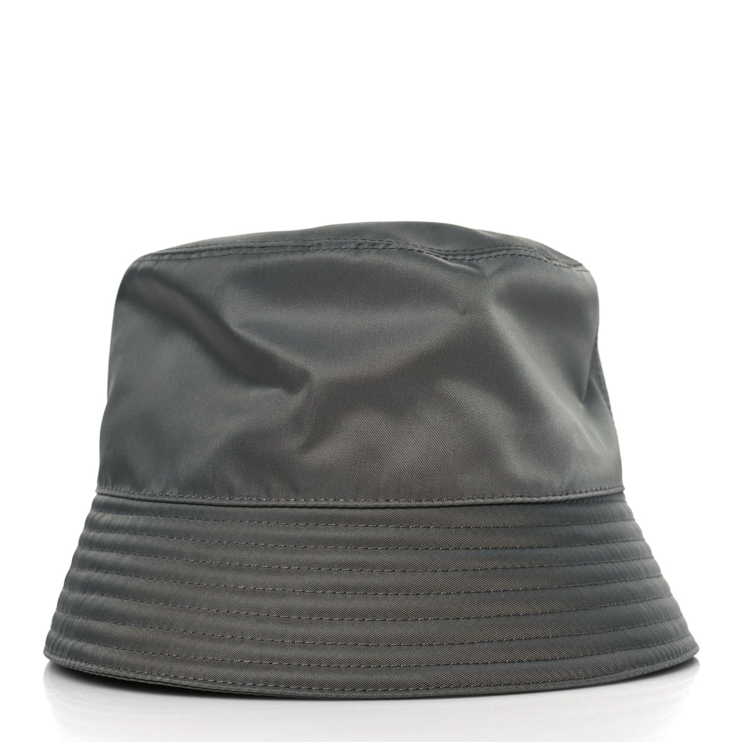 Re-Nylon Logo Mens Bucket Hat L Ardesia Giallo