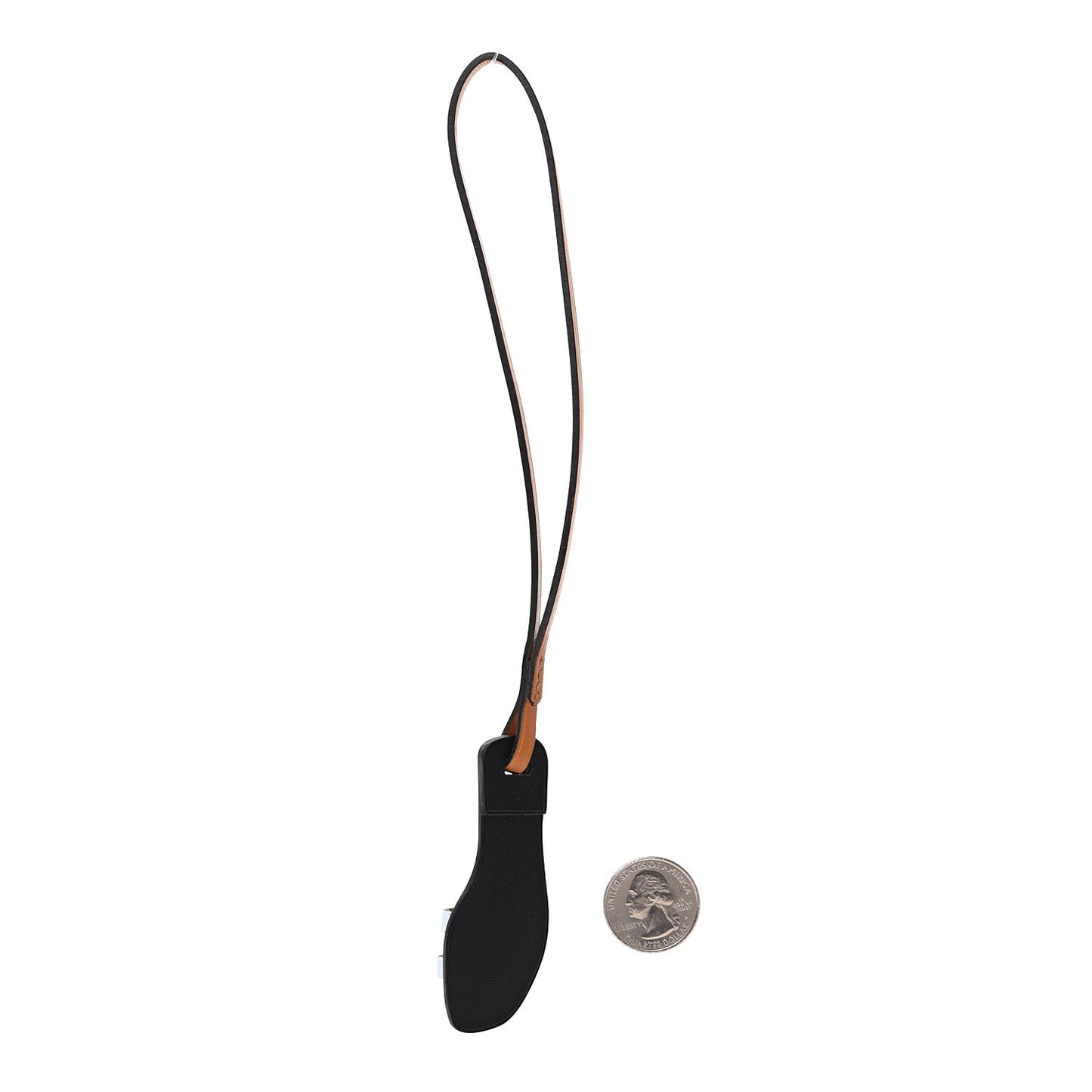 Epsom Butler Calfskin Hunter Oran Nano Bag Charm Bleu Brume