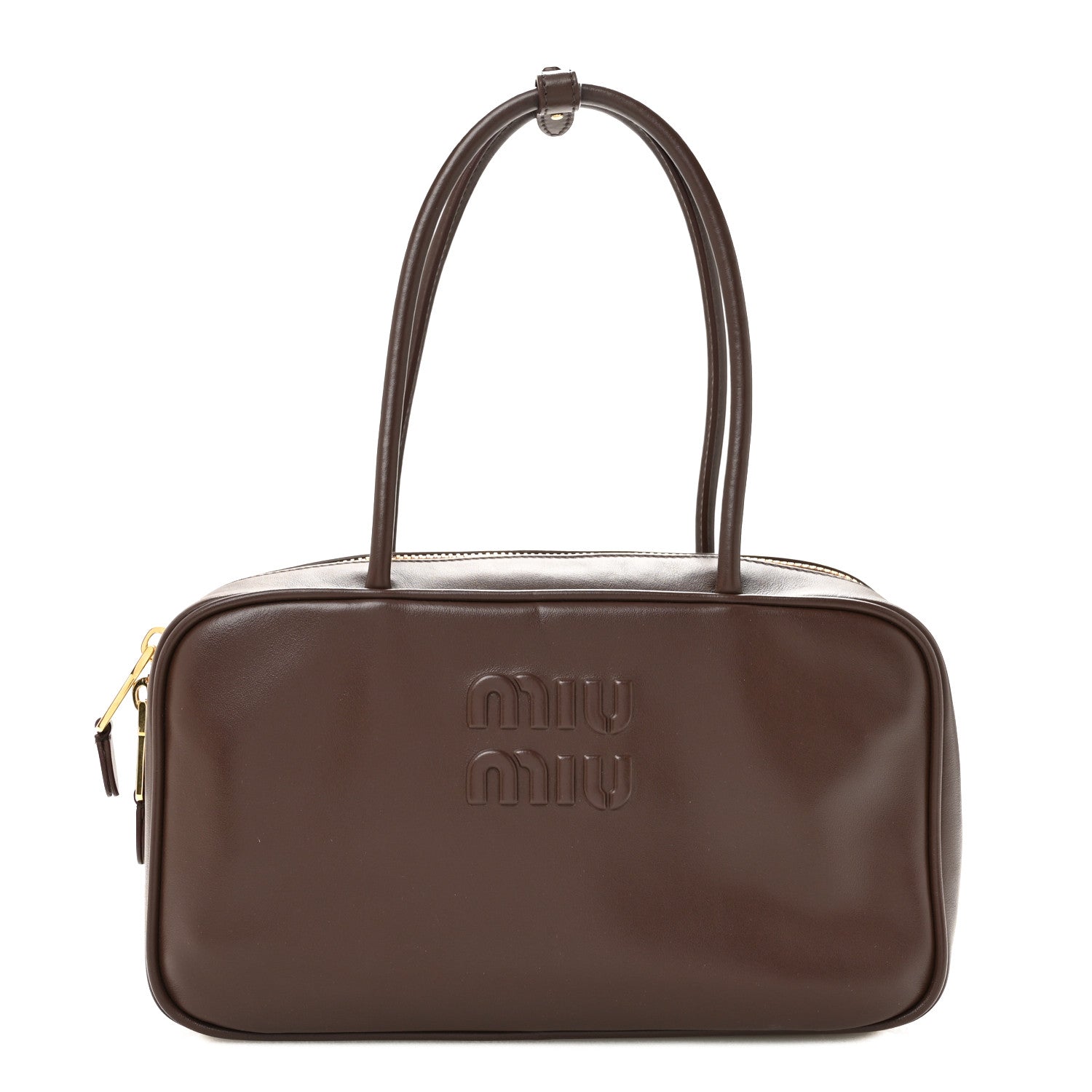 miu miu SOFT CALF IMPUN ショルダーバッグ Miu Miu Soft Calf Softy Medium Beau Top Handle Bag Radica 1927427