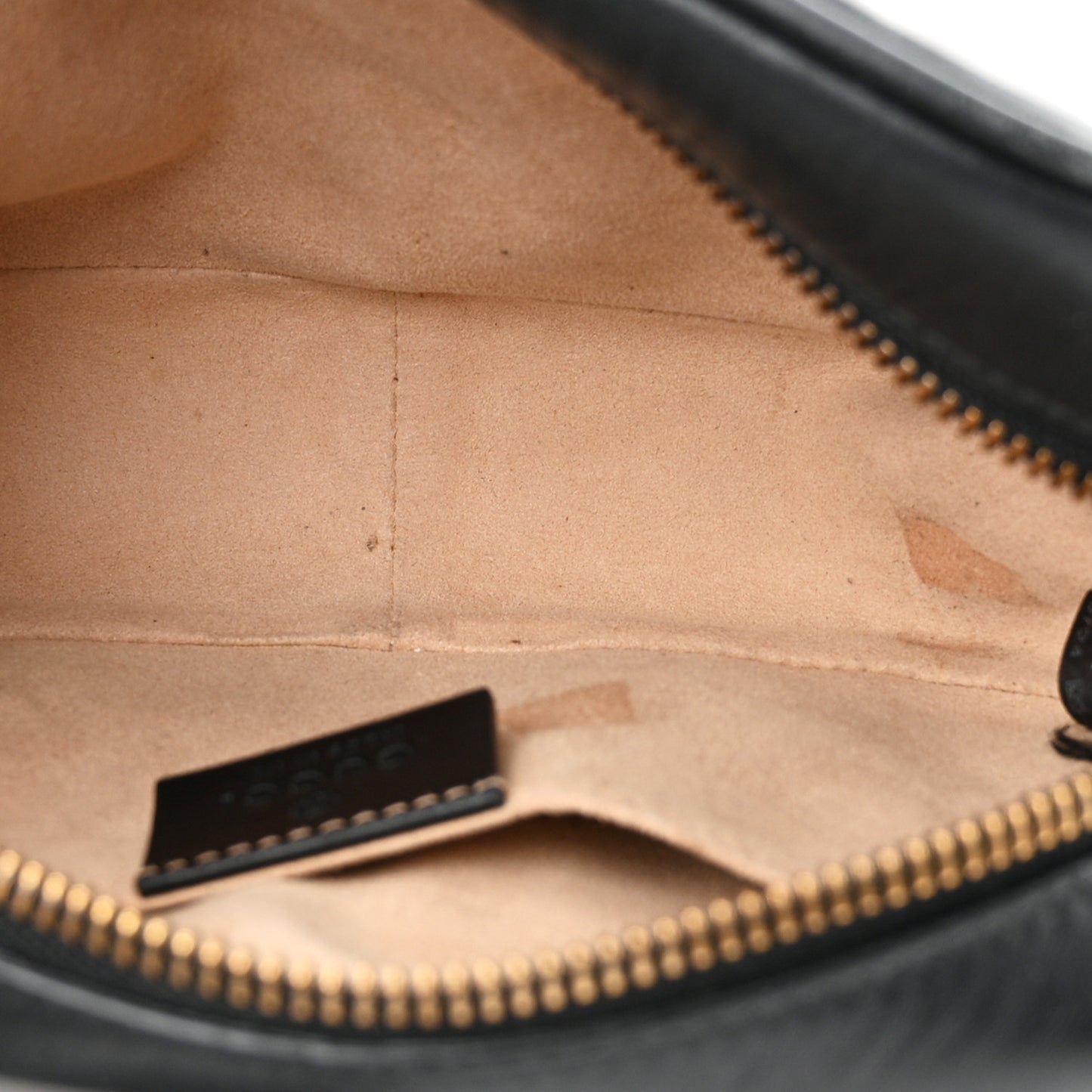 Calfskin Matelasse Mini GG Marmont Chain Shoulder Bag Black