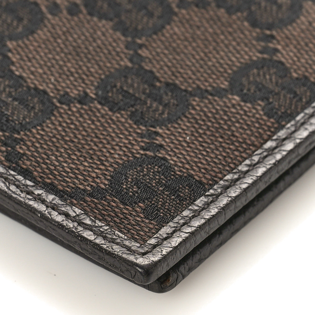 Monogram Bi-Fold Wallet Brown