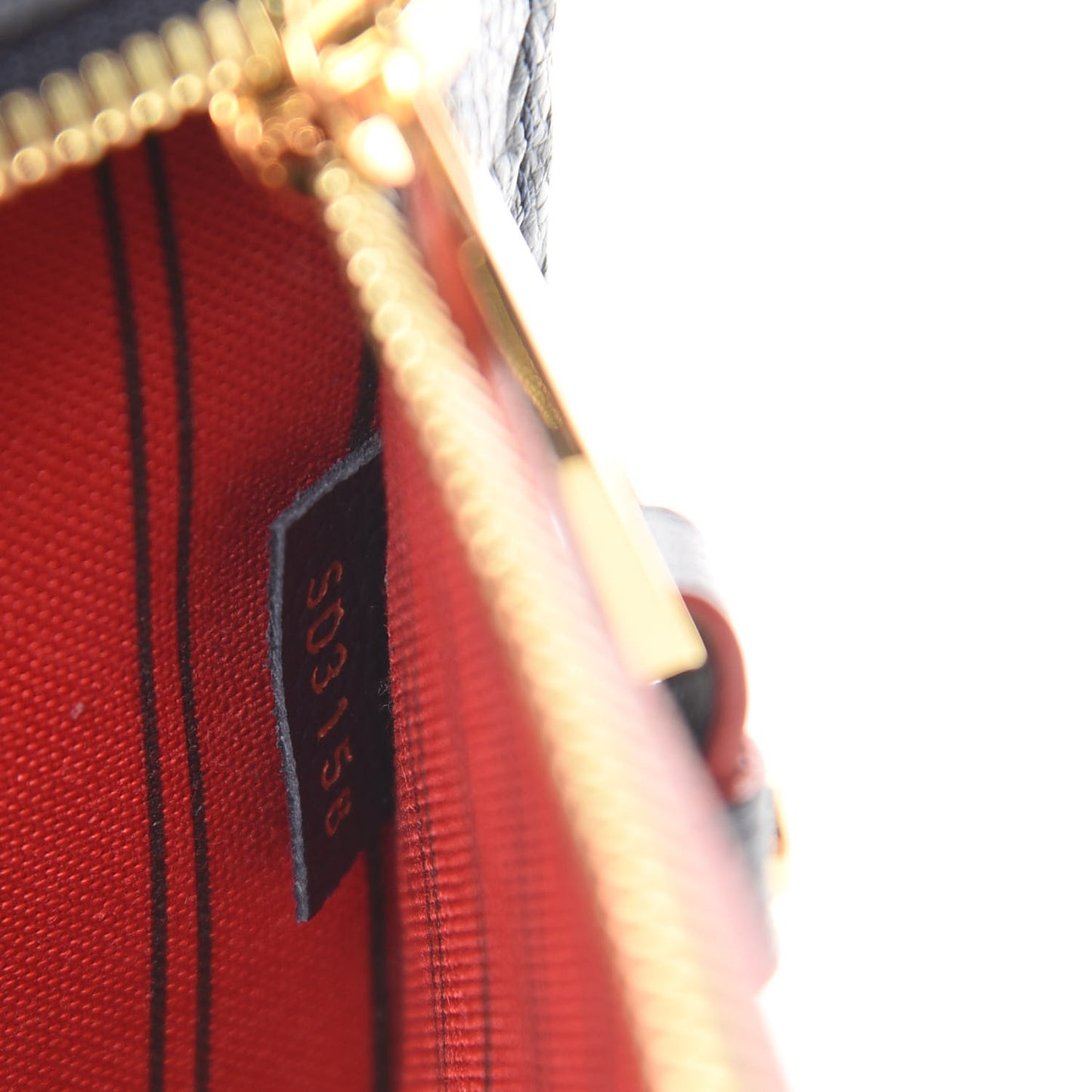 Empreinte Pochette Metis Marine Rouge