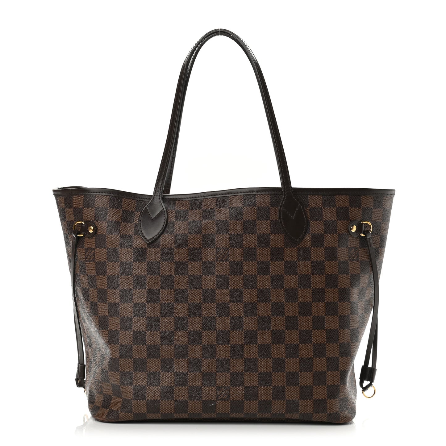 Damier Ebene Neo Neverfull MM Rose Ballerine