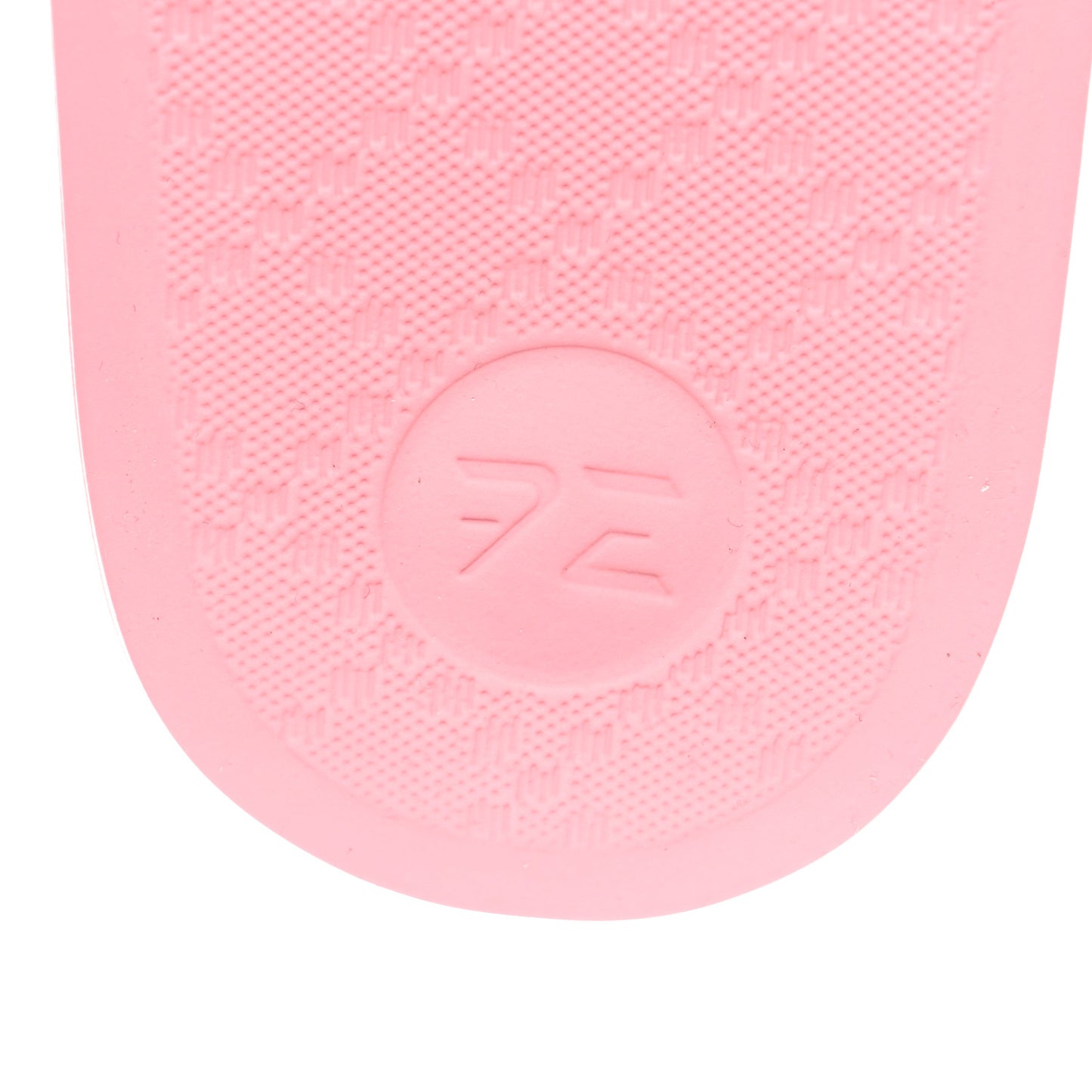Rubber GG Monogram Perforated Womens Slide Sandals 37 Rose Box