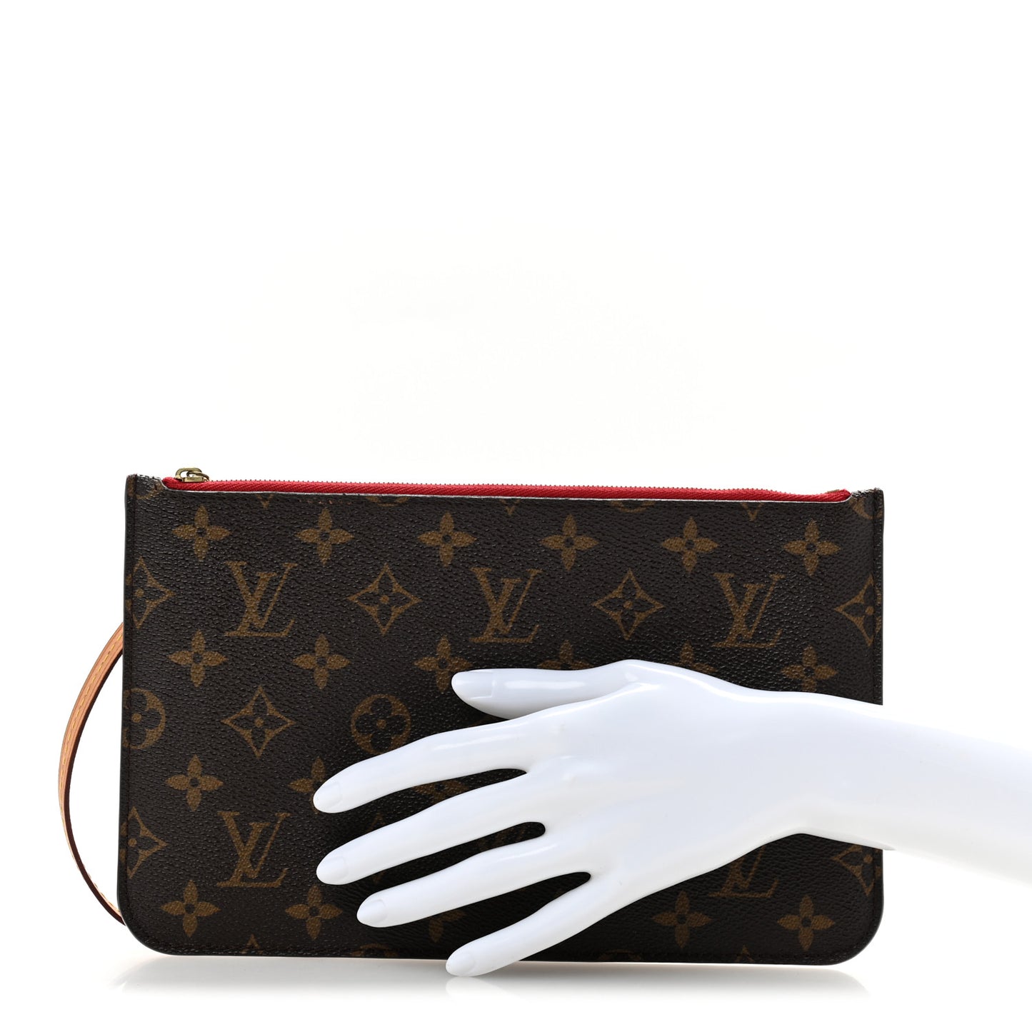 Monogram Neverfull MM GM Pochette Cherry