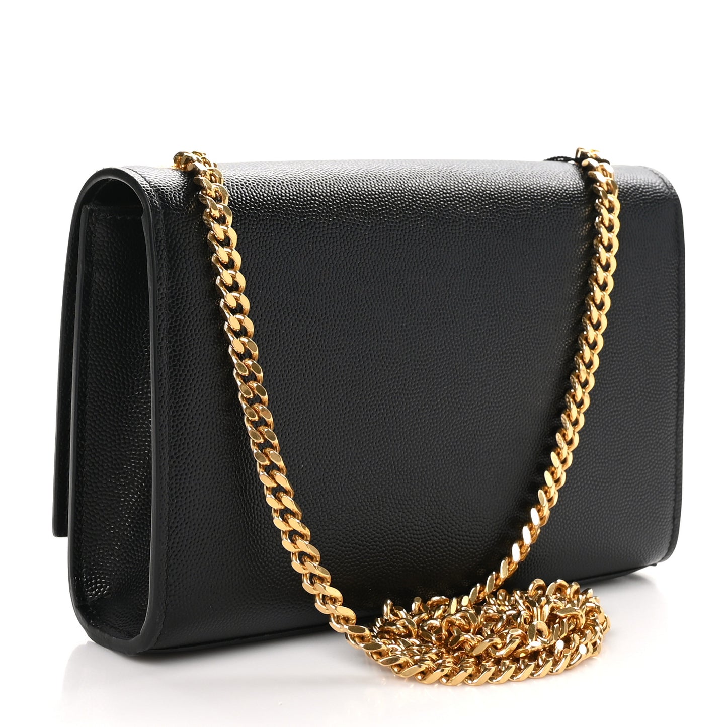 Grain De Poudre Small Monogram Kate Satchel Black
