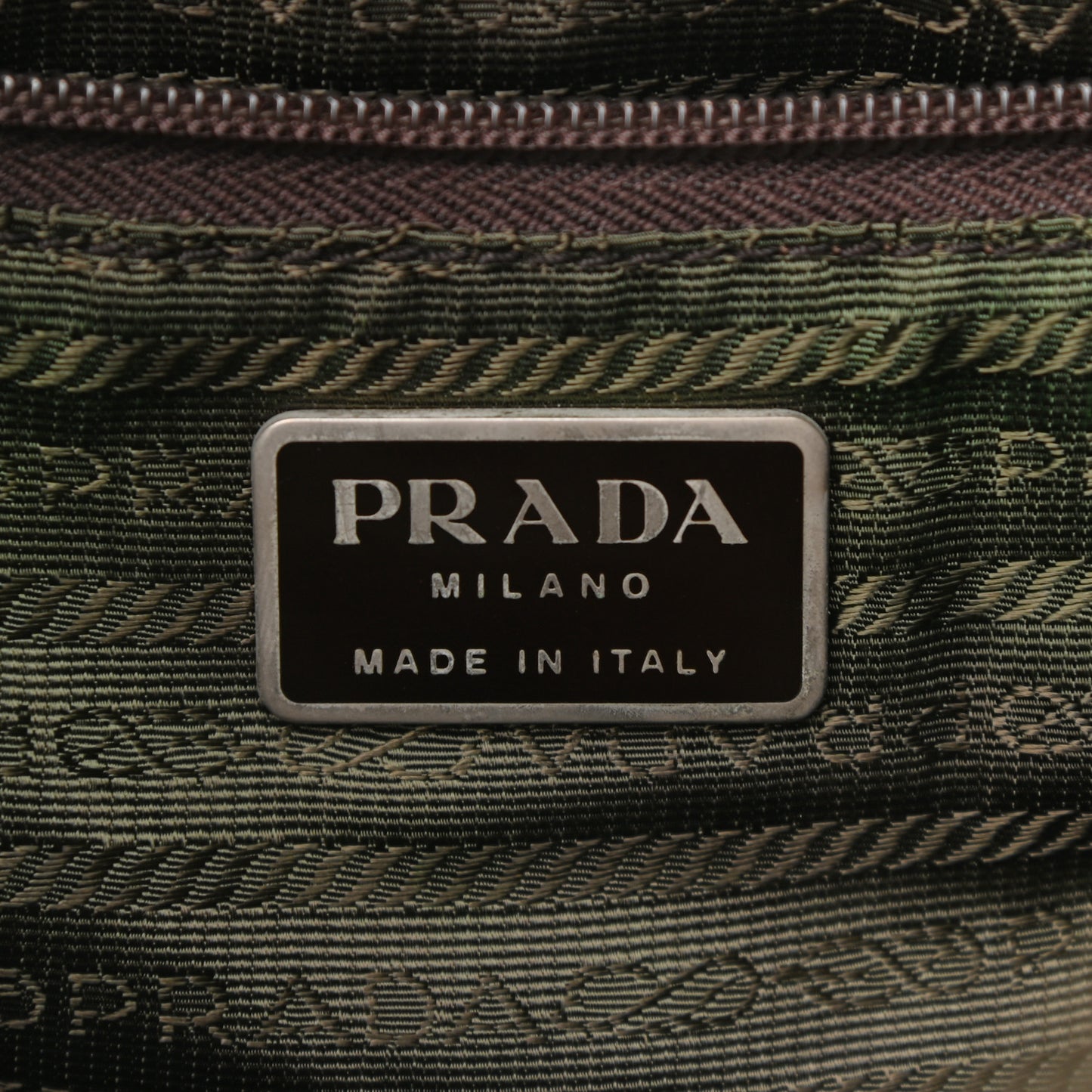 Nylon Vela Backpack Green