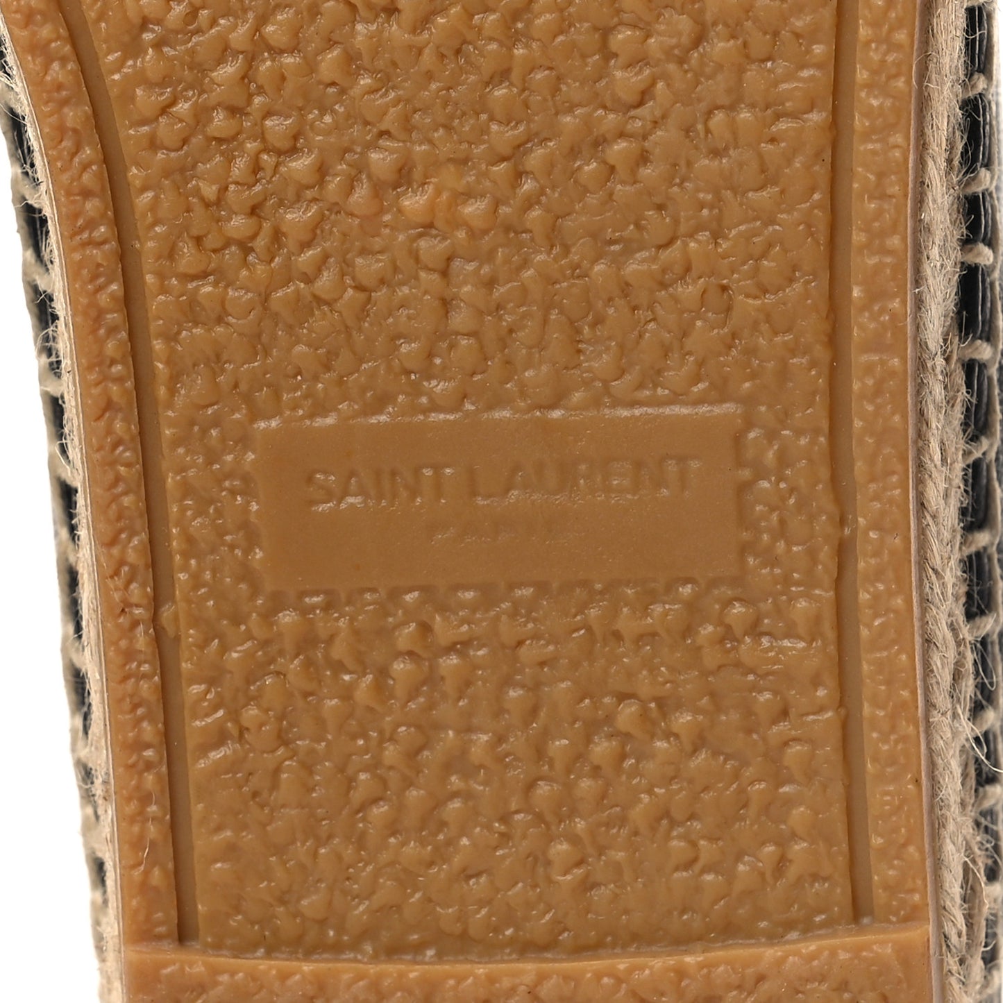 Lambskin Monogram Espadrilles 40.5 Black