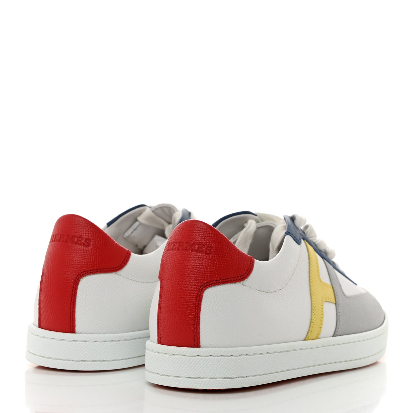 Epsom Mens Boomerang Sneakers 42.5 Multicolore White