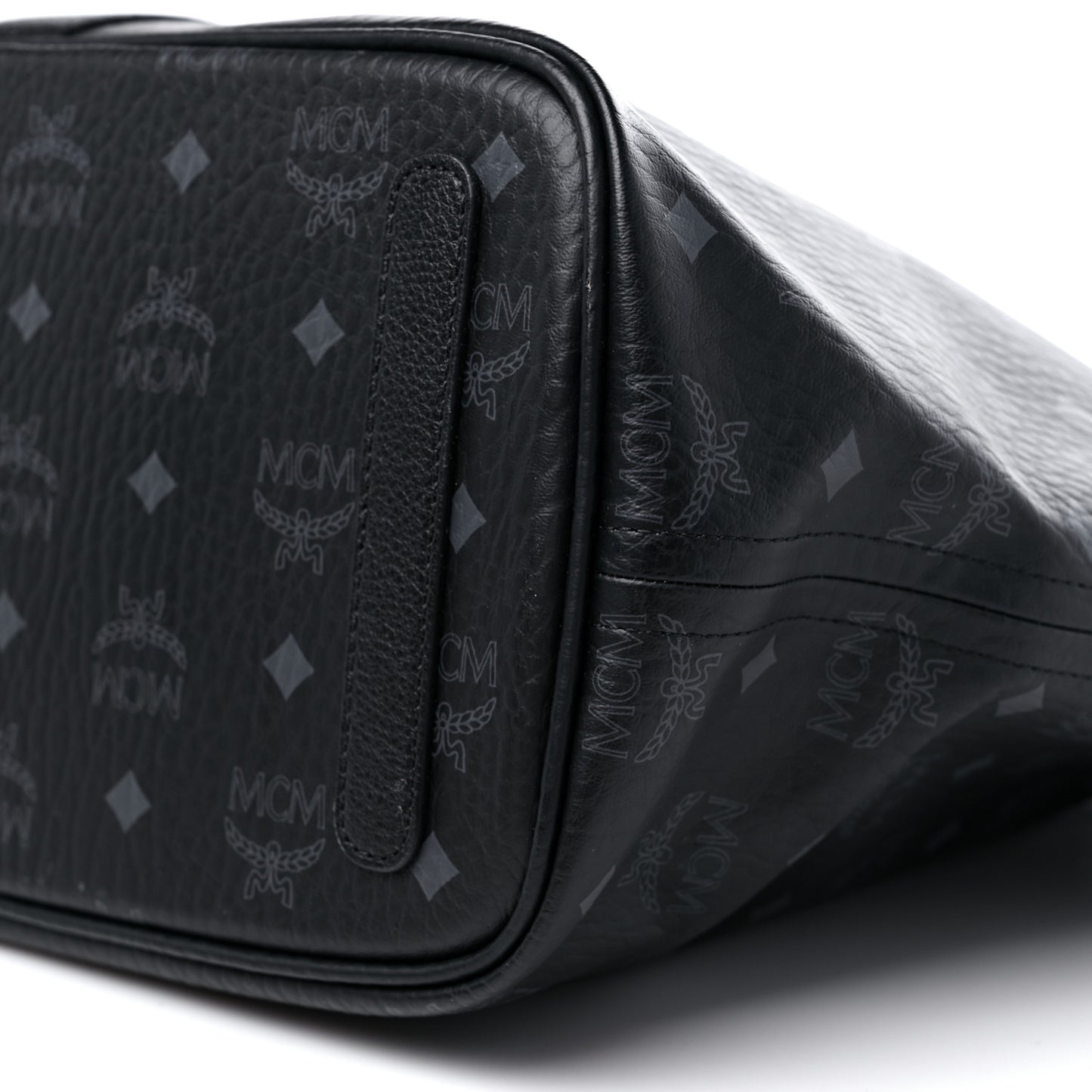 Visetos Medium Liz Reversible Shopper Tote Black