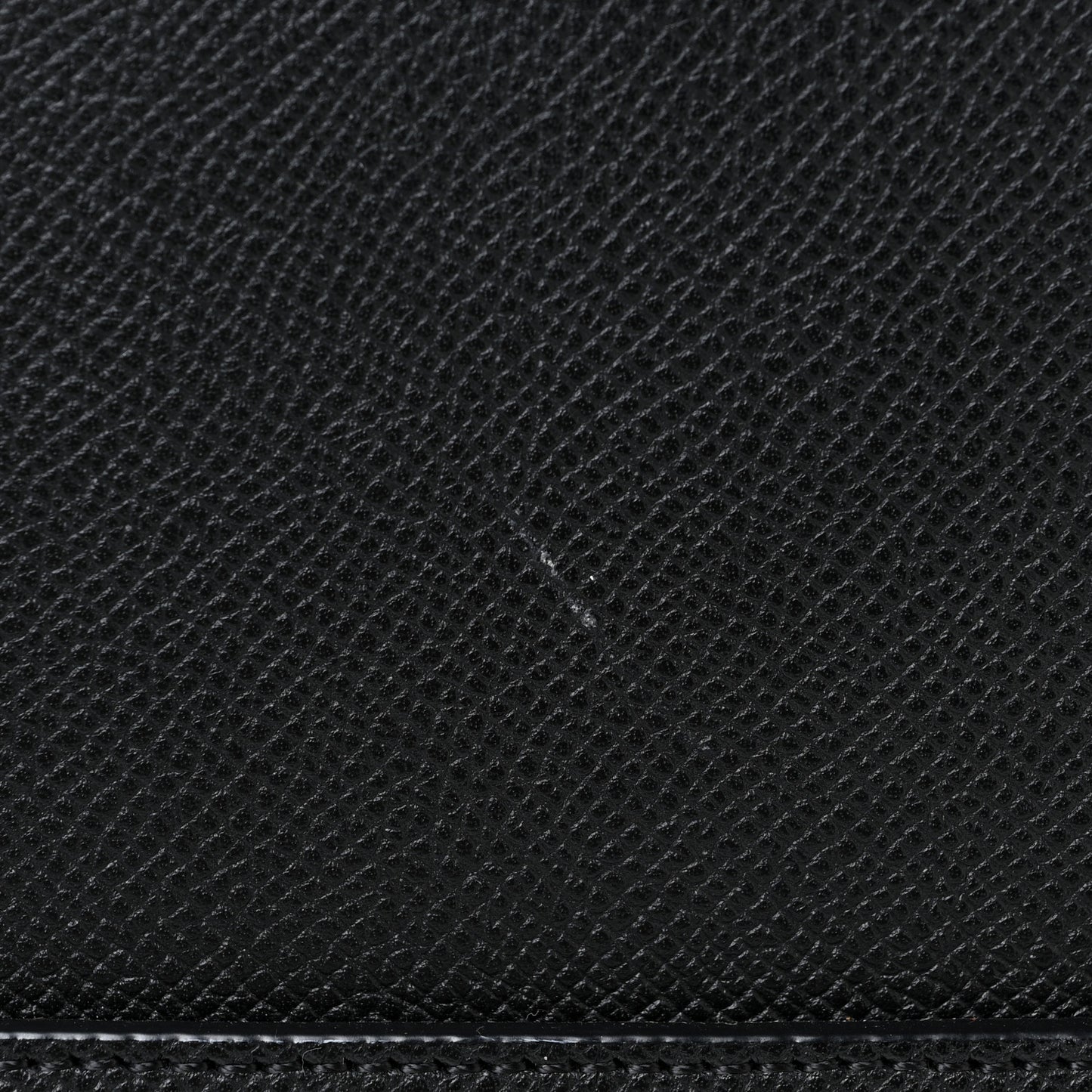 Grained Calfskin Mini Belt Bag Black