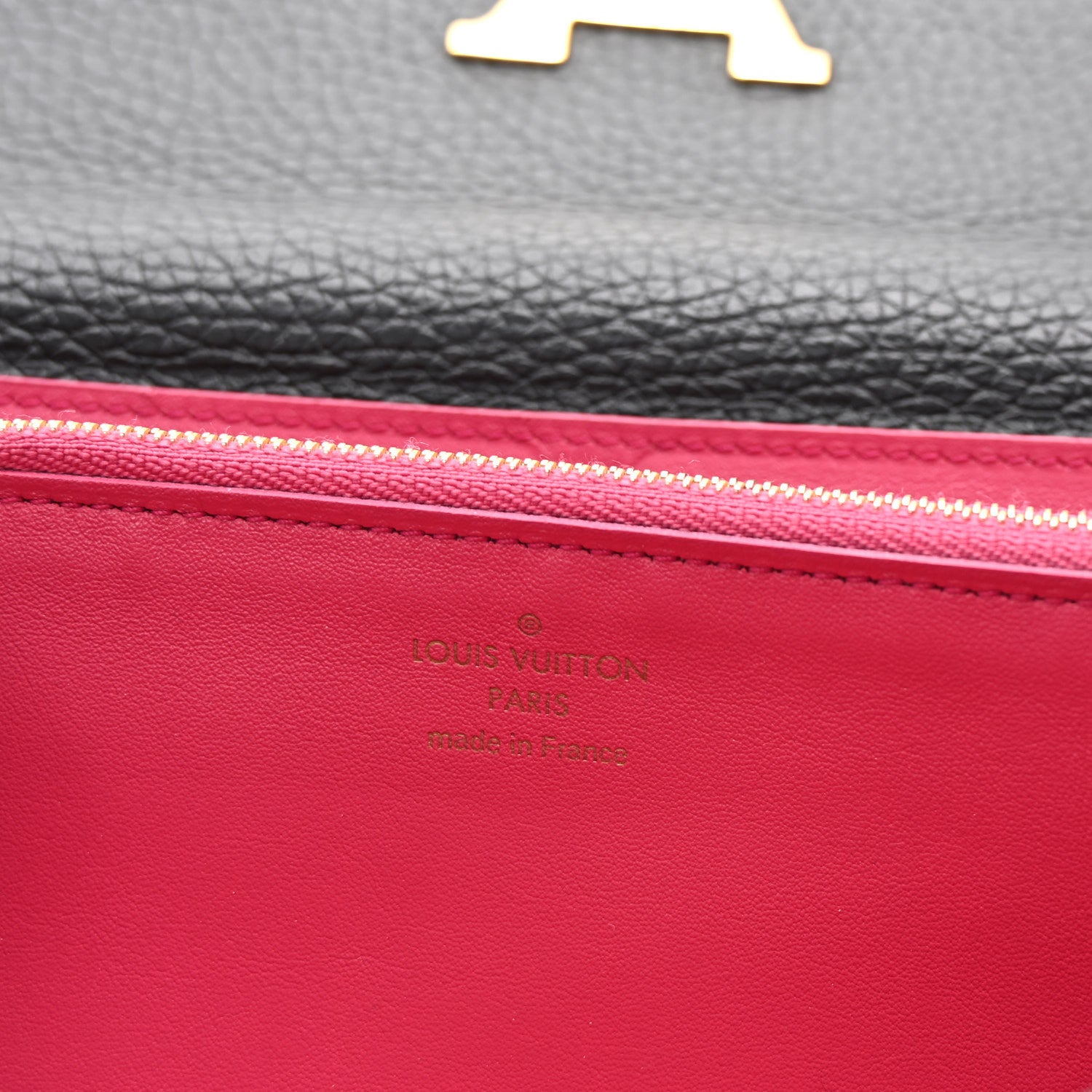 Louis Vuitton Taurillon Capucines Wallet Black 6 of 7