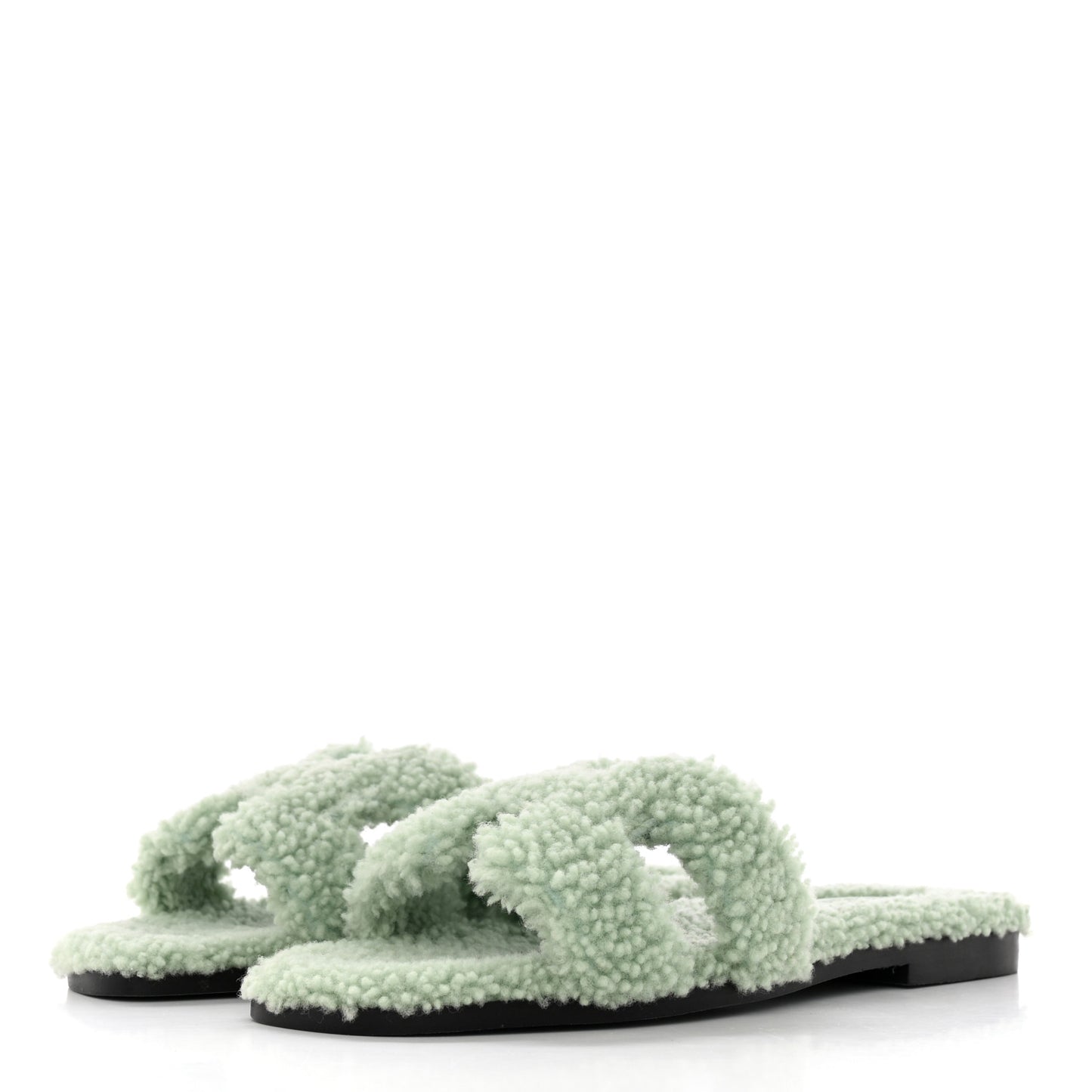 Woolskin Oran Sandals 37.5 Vert D’eau