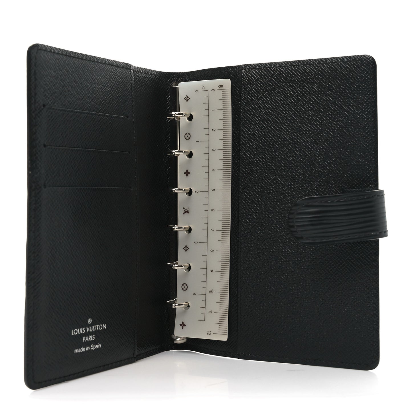 Epi Small Ring Agenda Cover Black