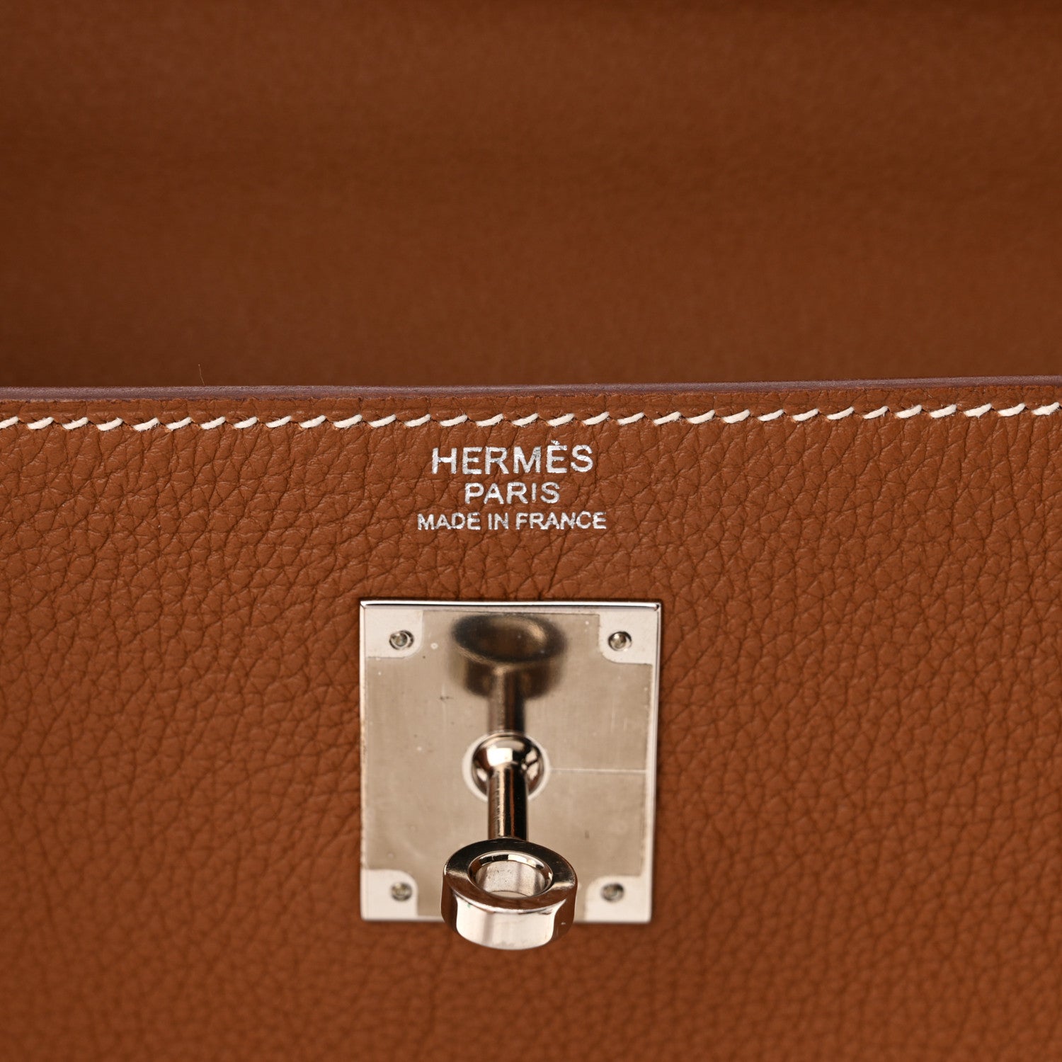 Hermes Togo Kelly Retourne 32 Gold 6 of 11