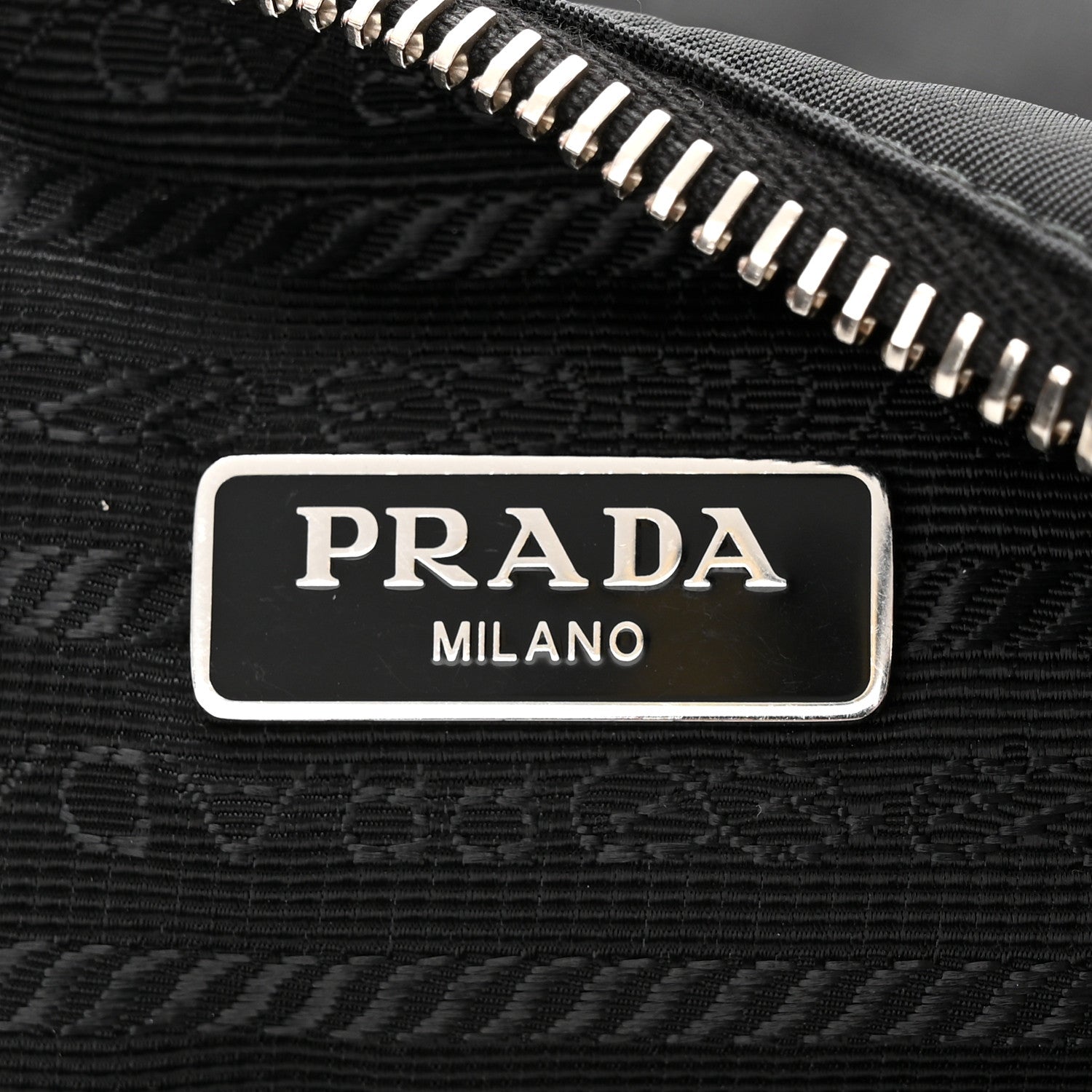 Prada Nylon Re-Edition 2005 Shoulder Bag Black 6 of 11