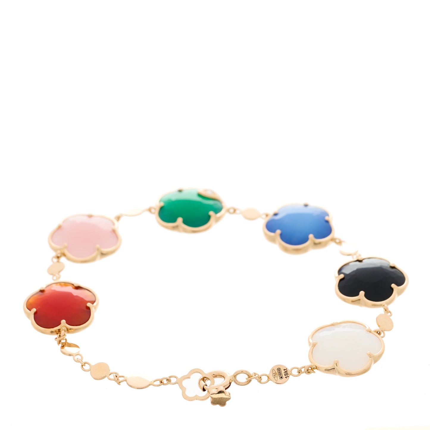 18K Rose Gold Diamond Multi Stone Petit Joli Bracelet