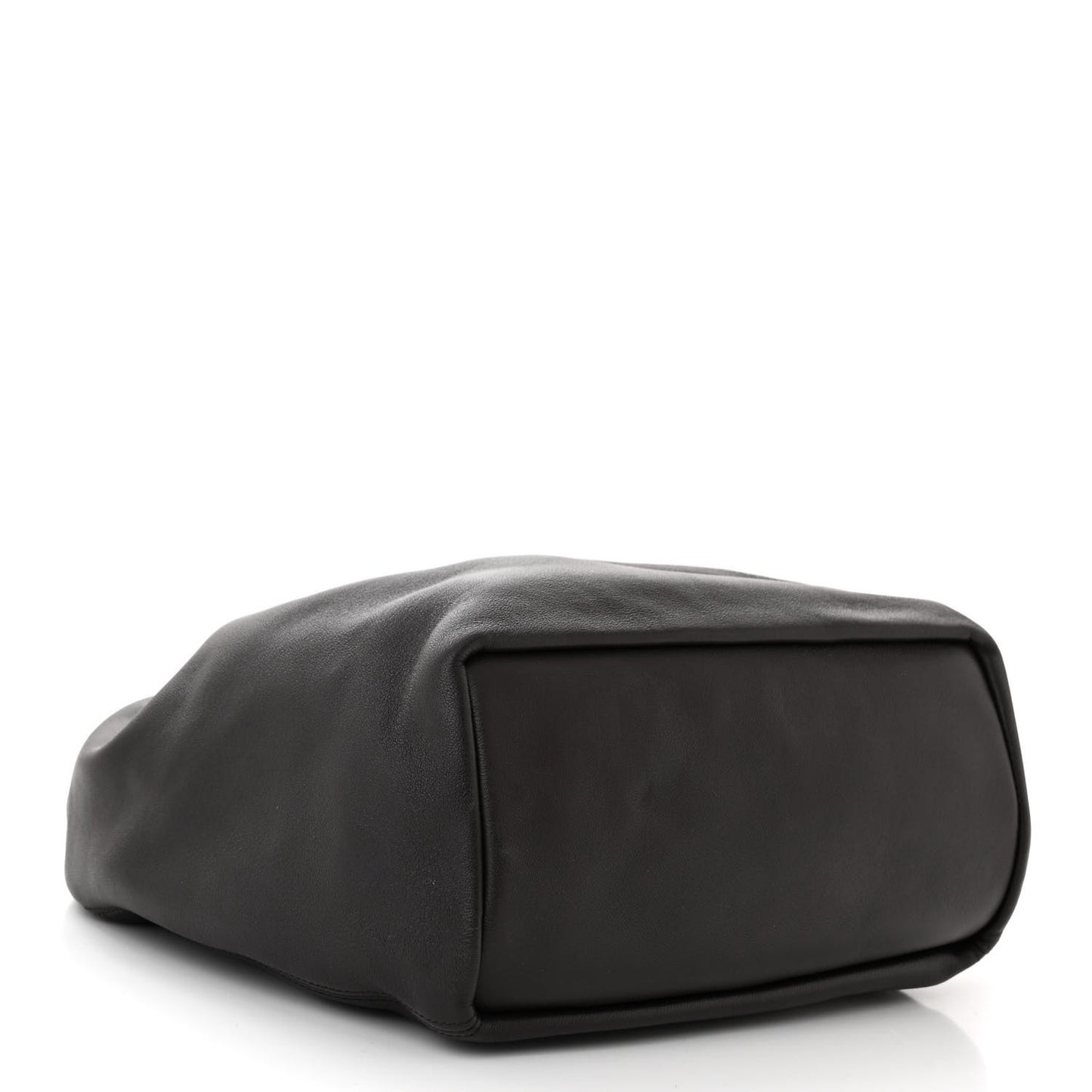 Nappa Small Squeeze Bag Chocolate